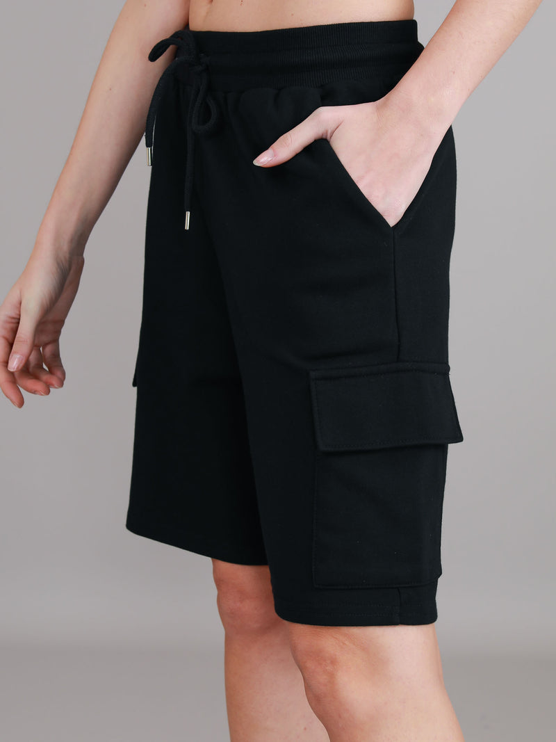 cargo shorts #color_black