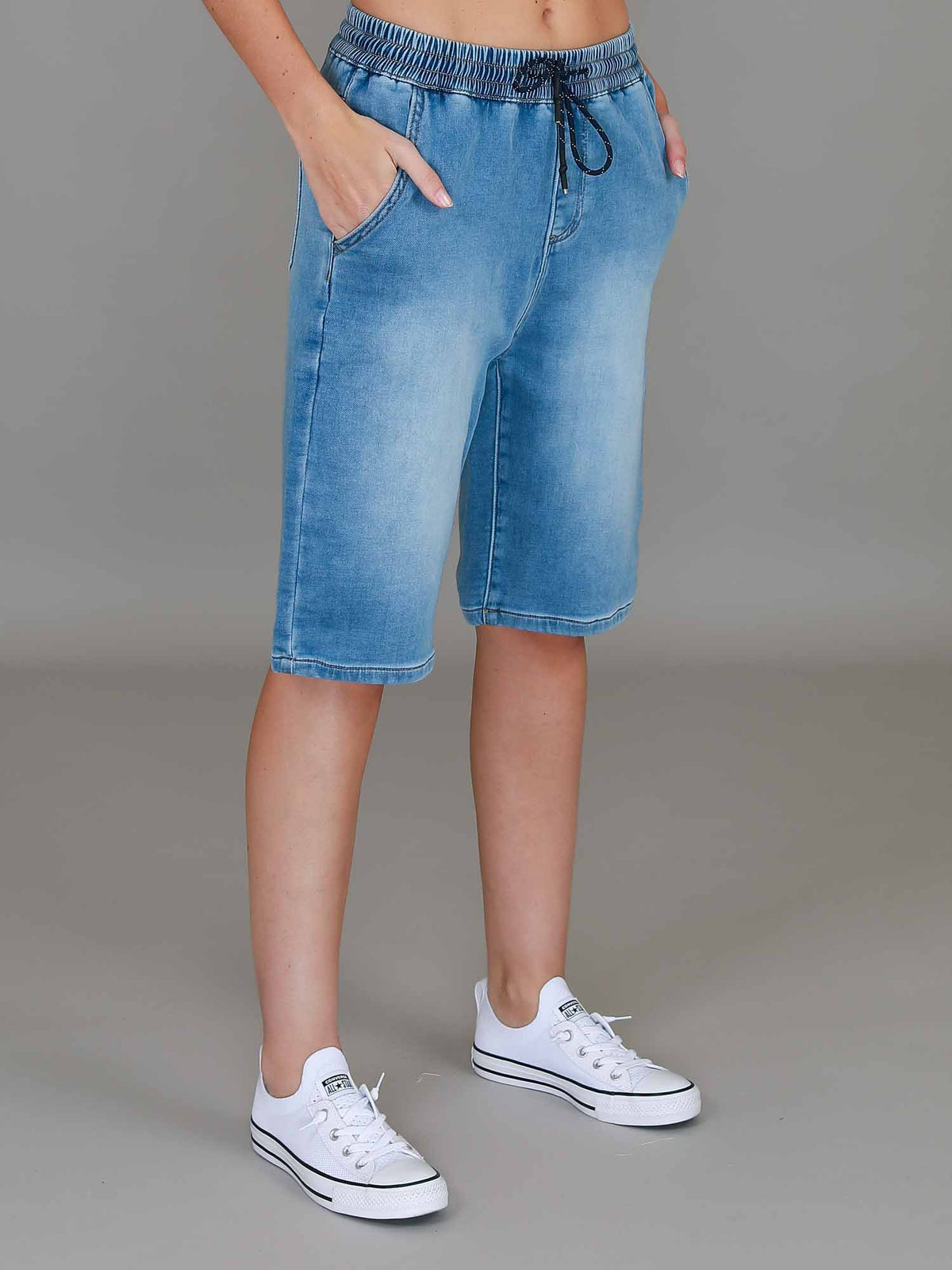 Brumby Denim Long Shorts