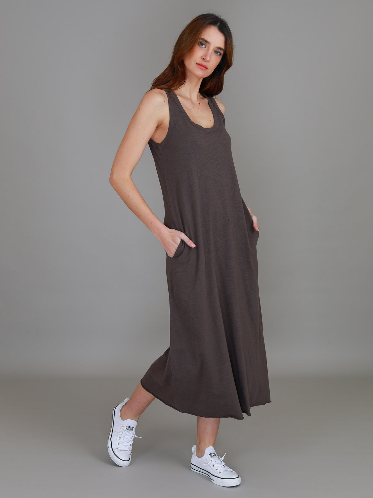 truffle midi dress women