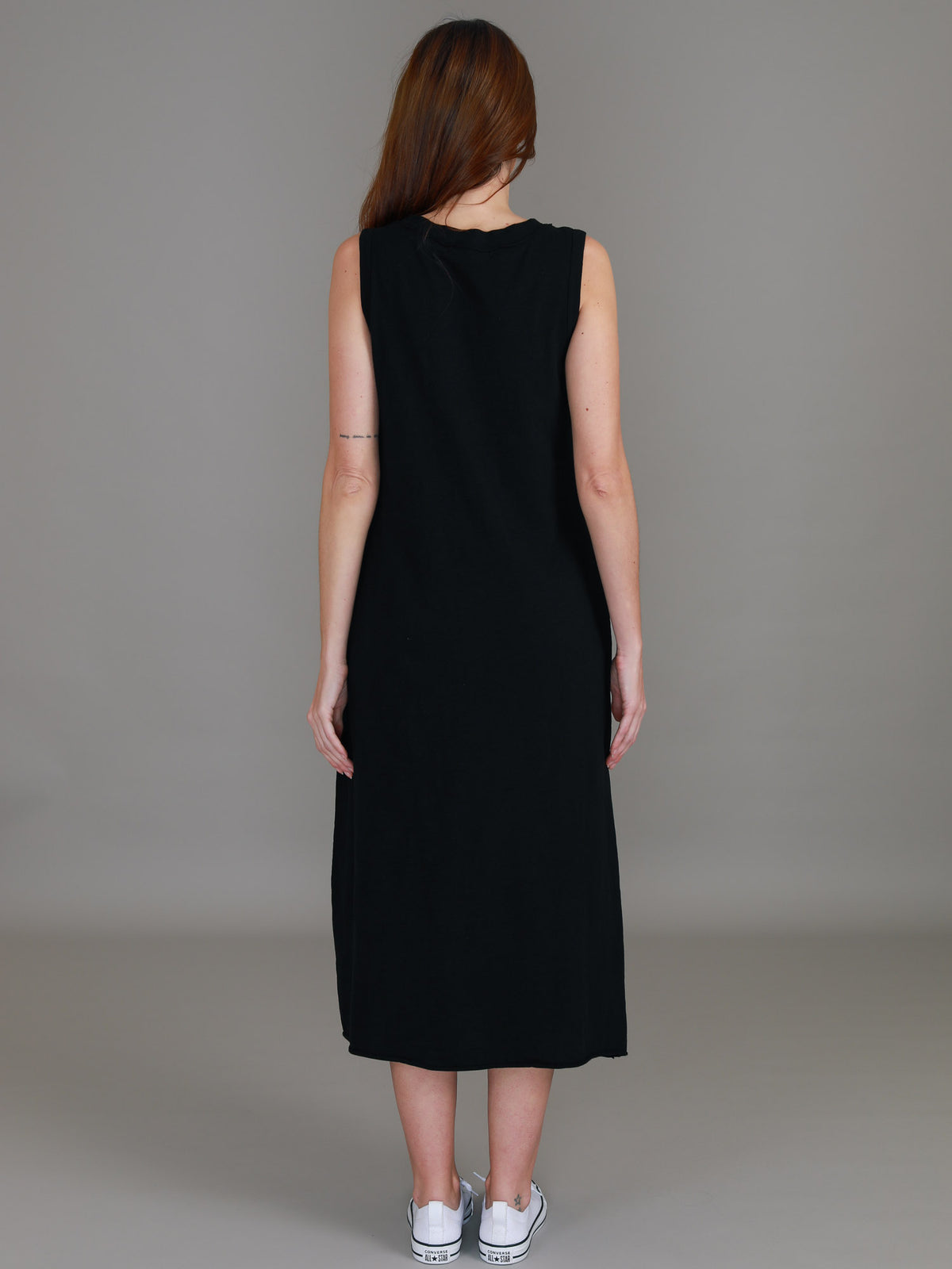 black tank dress women