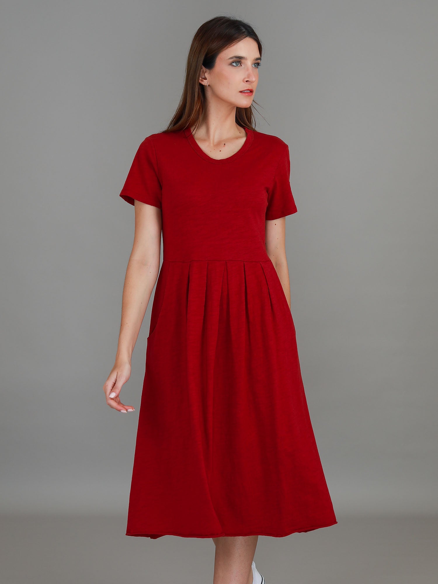 tshirt dresses #color_cranberry