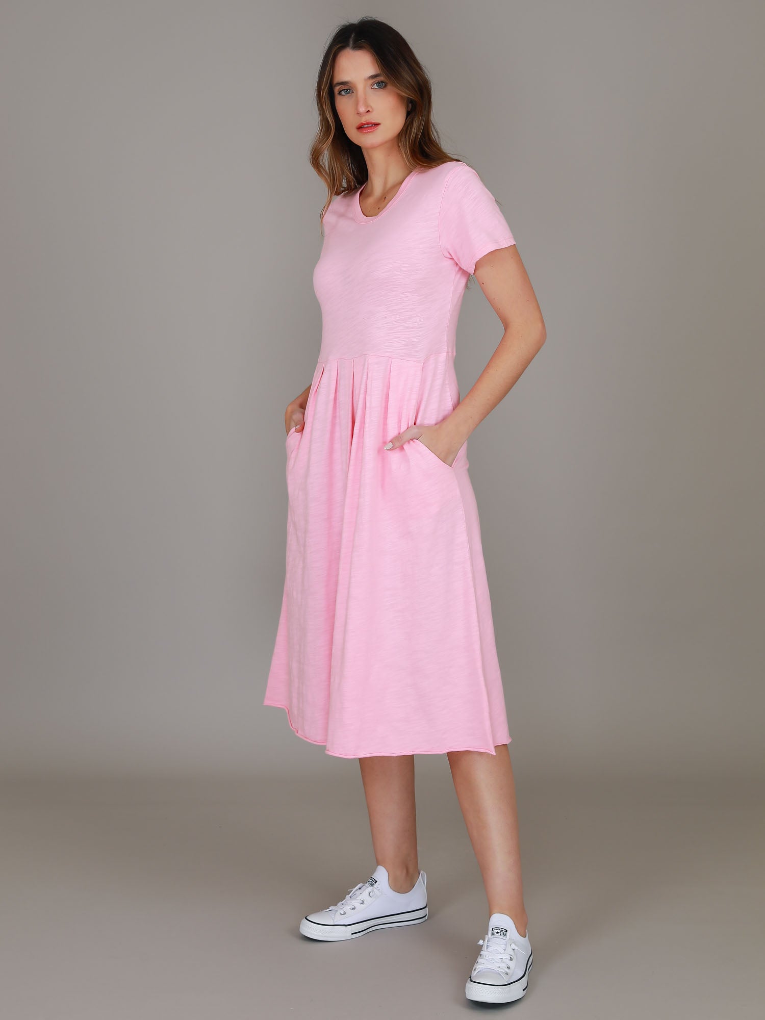 pink dress australia #color_powder pink