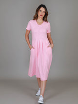 Nala | Women's Midi T Shirt Dress – Cotton Jersey