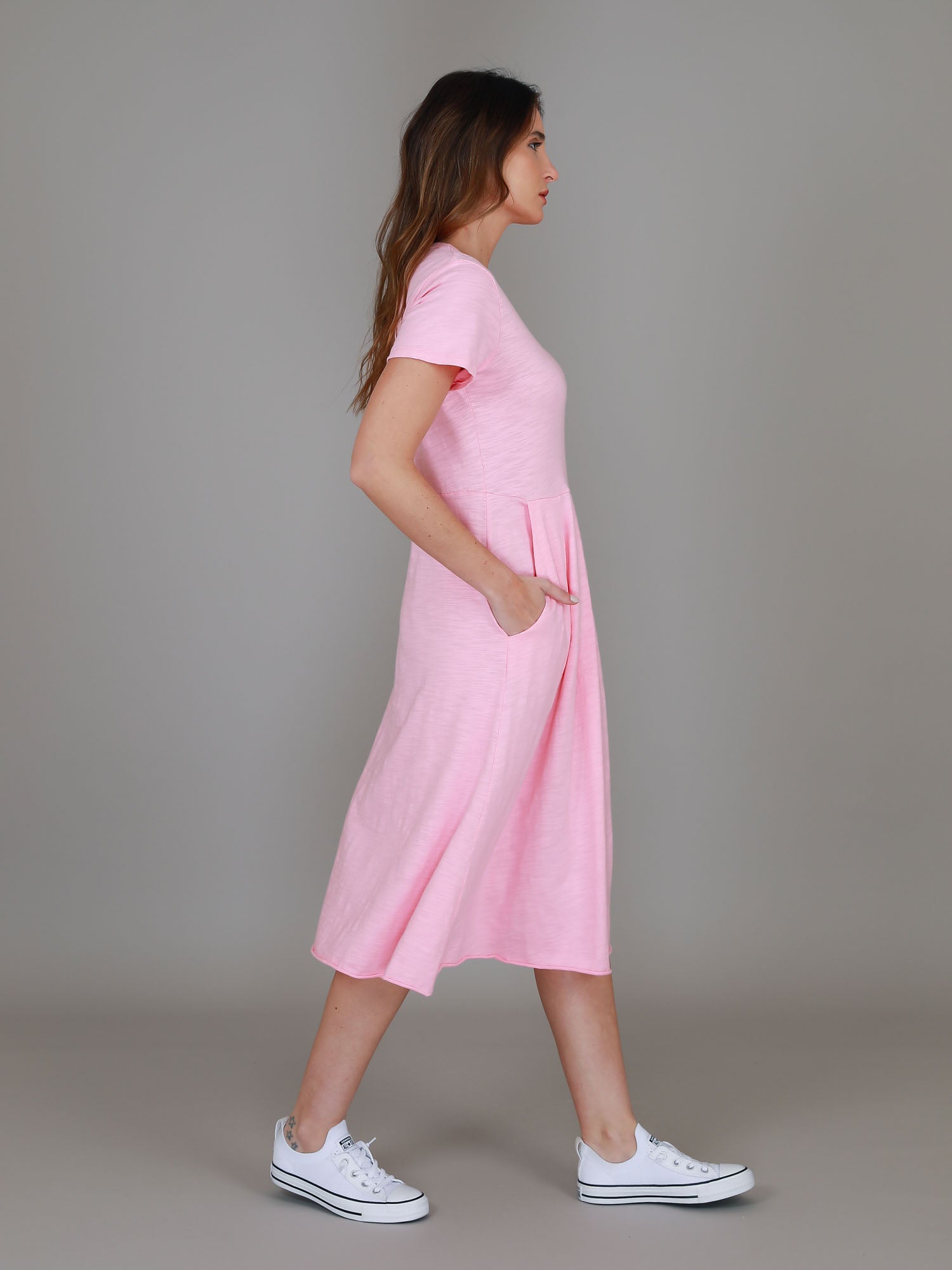 blush pink dress #color_powder pink