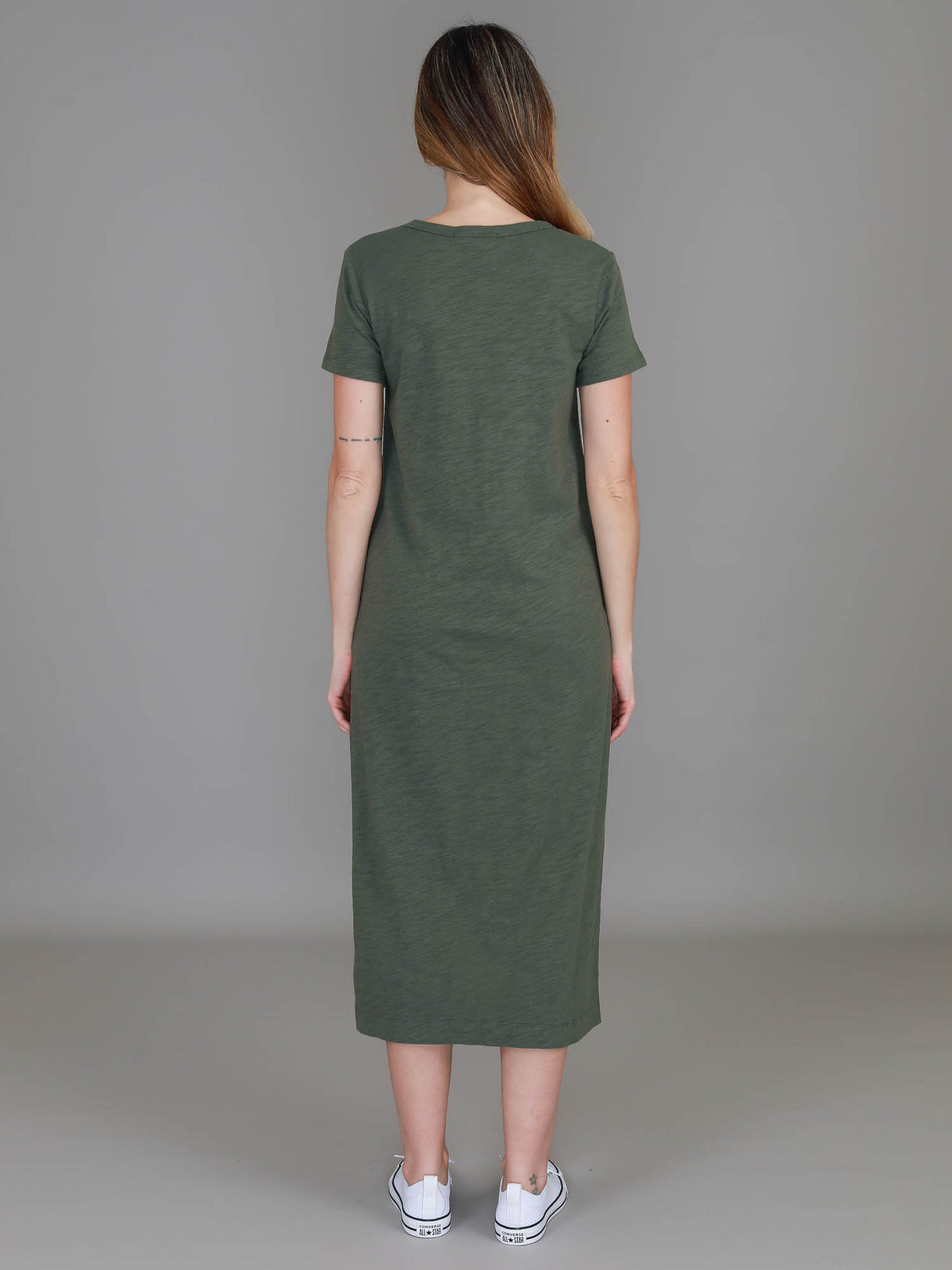khaki dress women short sleeve
