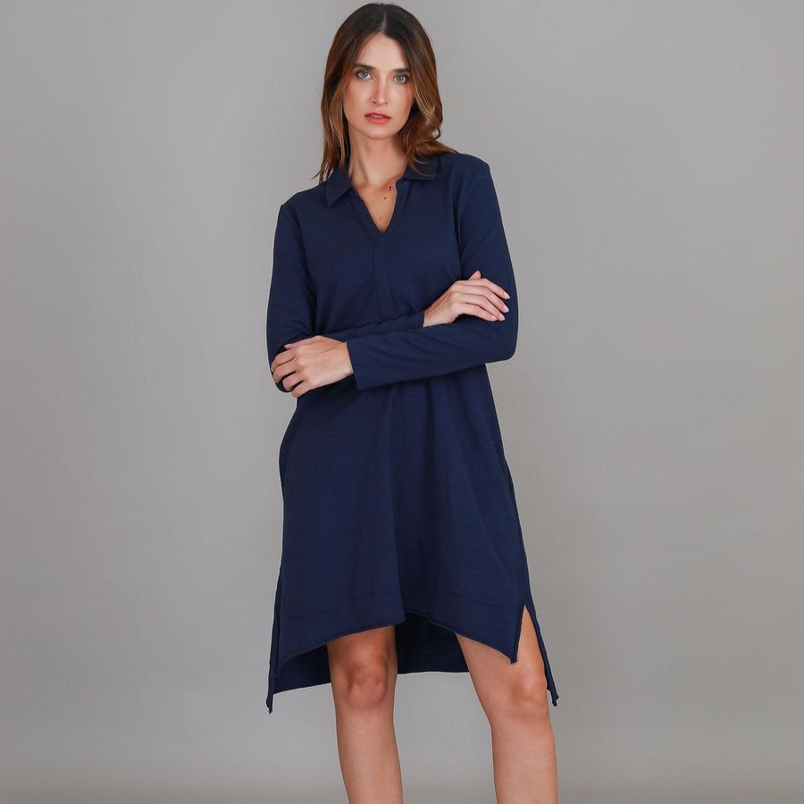 Daelyn Polo Long Sleeve Dress size guide