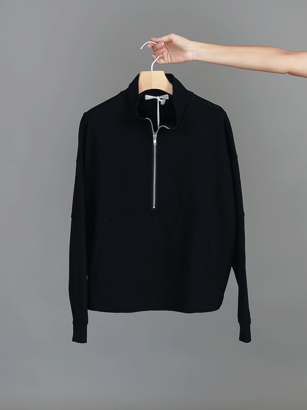 Yve Half Zip Sweatshirt
