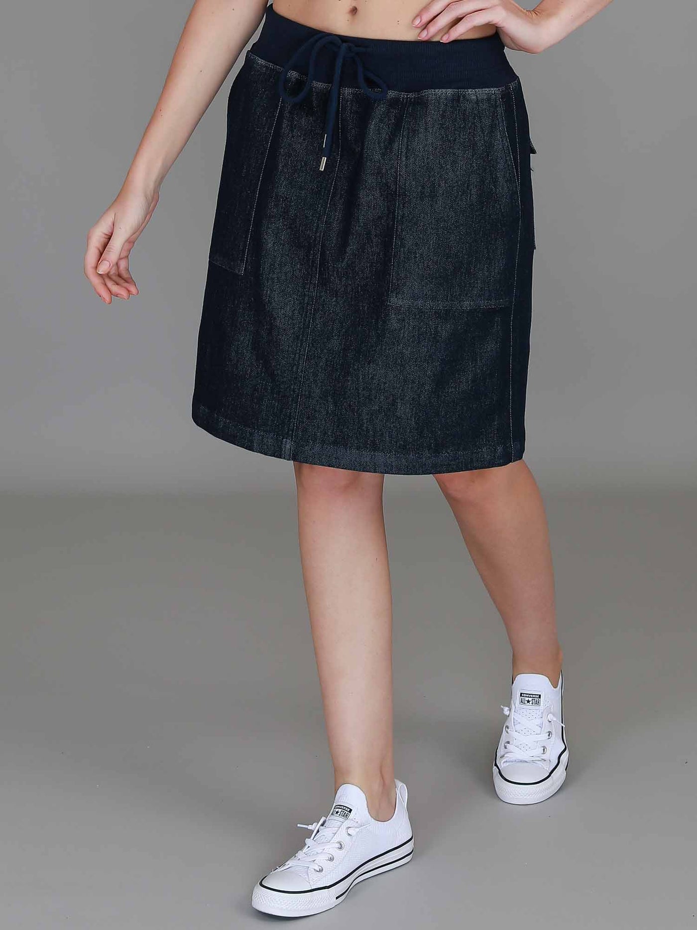 Pisces Utility Denim Skirt