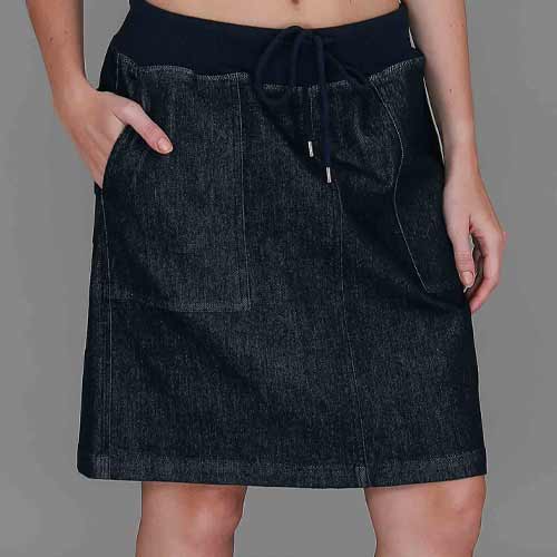 Pisces Utility Denim Skirt size guide