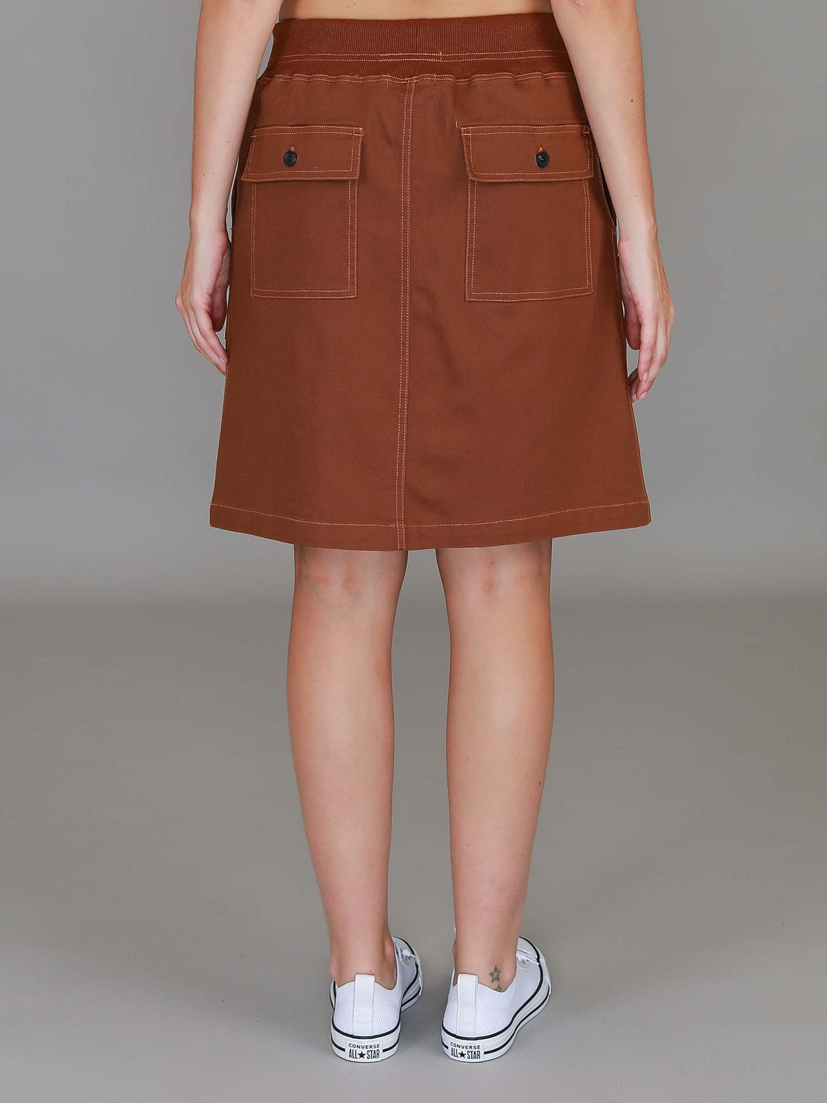 cargo skirt knee length