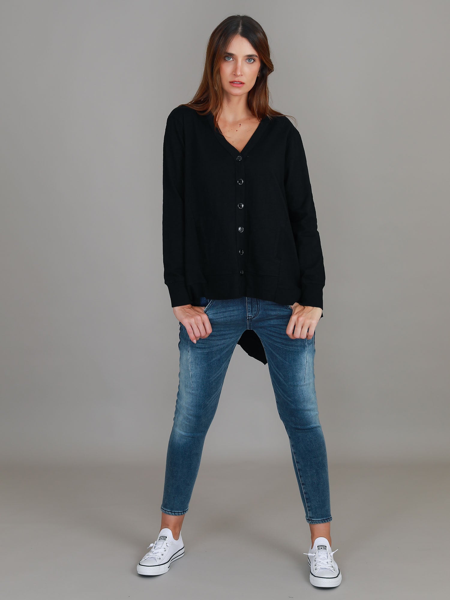 long cardigans womens #color_black