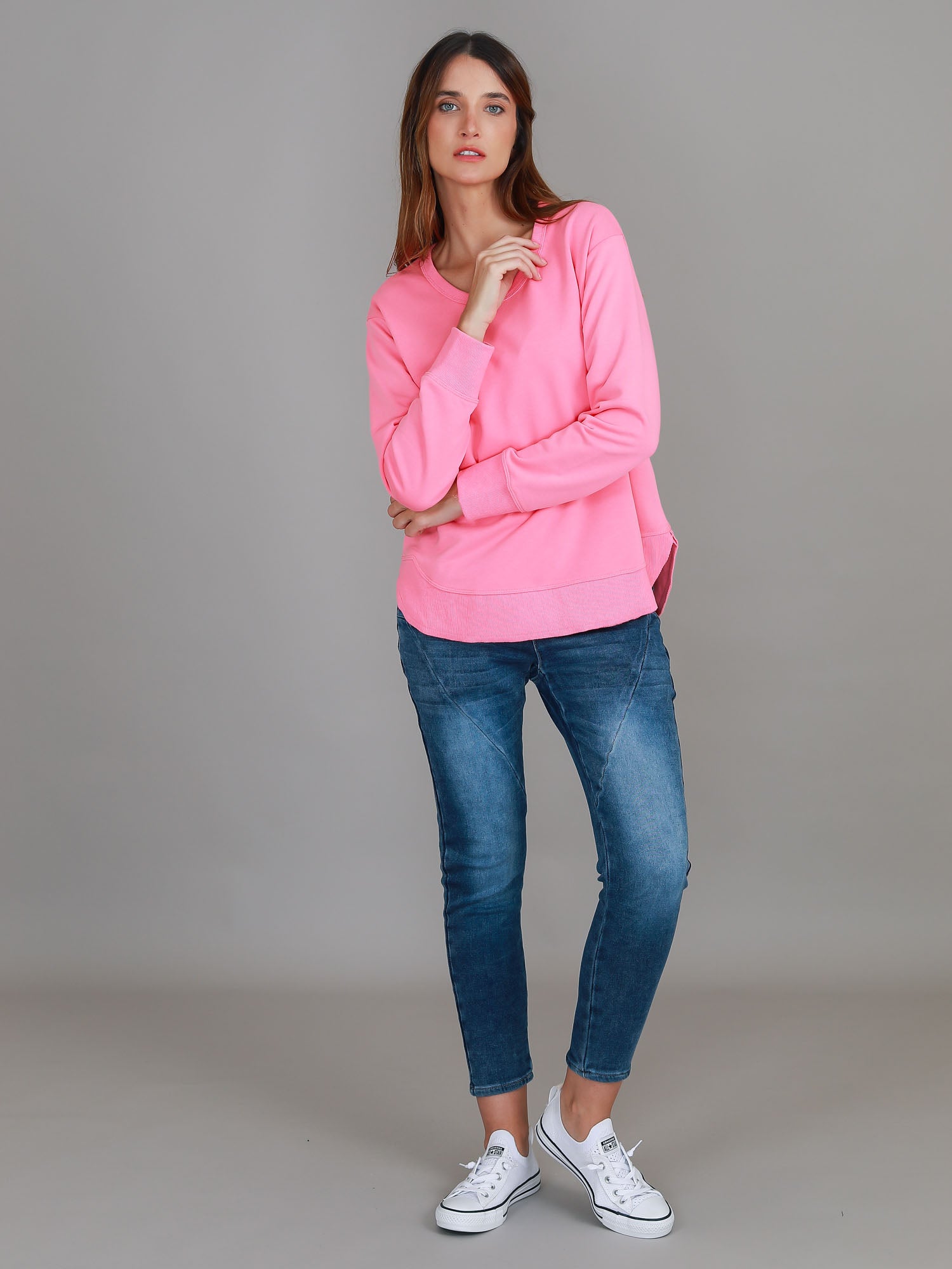 sweater for ladies #color_french rose