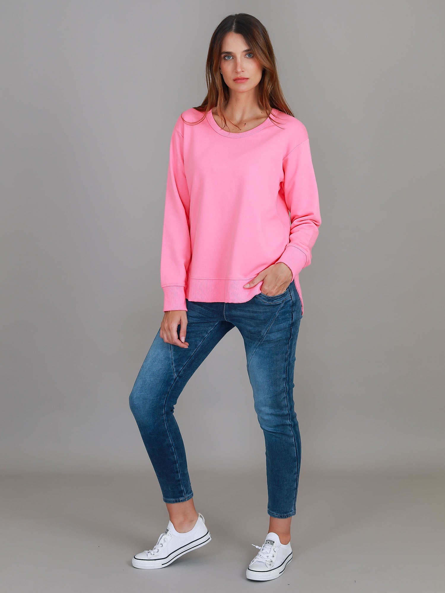 sweater women #color_french rose