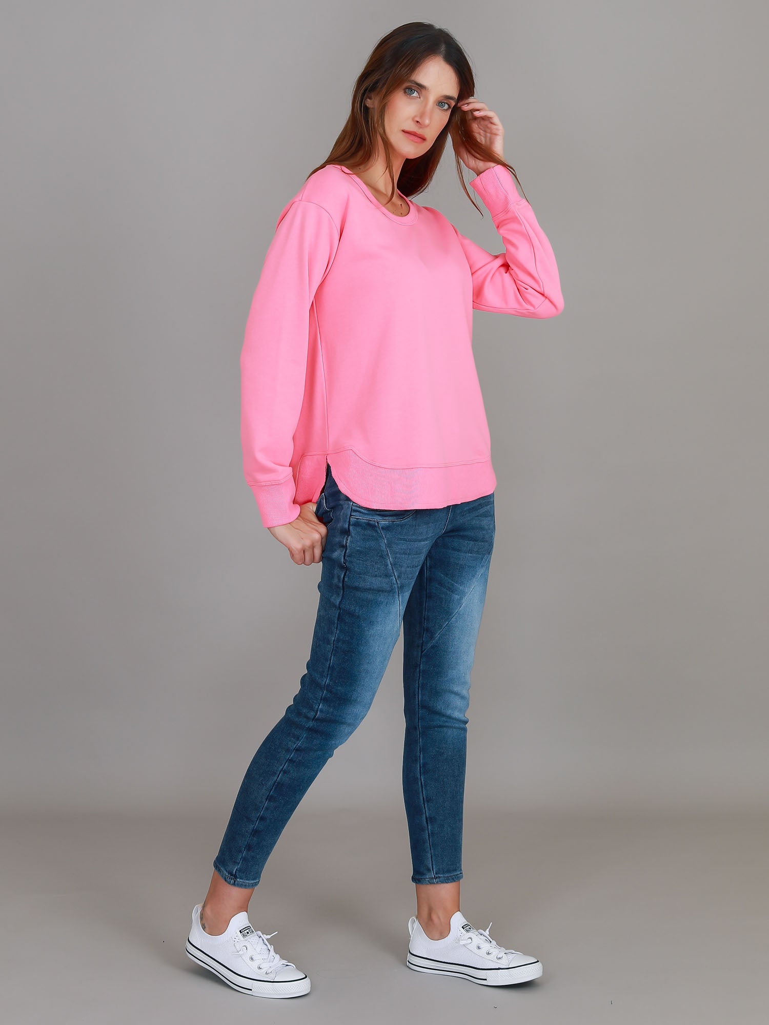 womens sweater #color_french rose