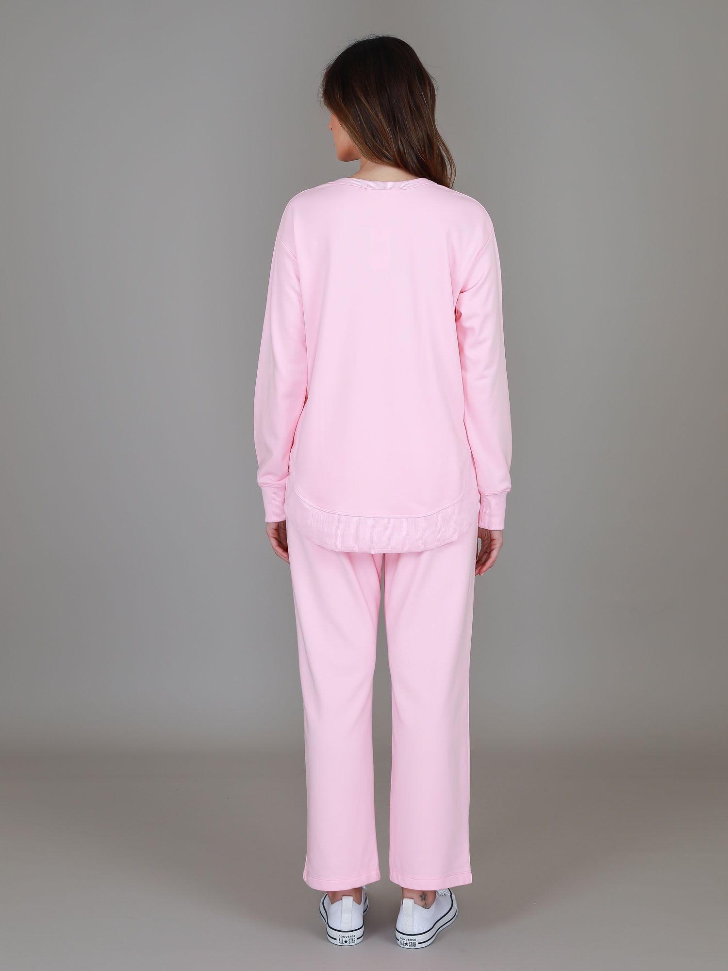 soft pink sweatshirt #color_powder pink