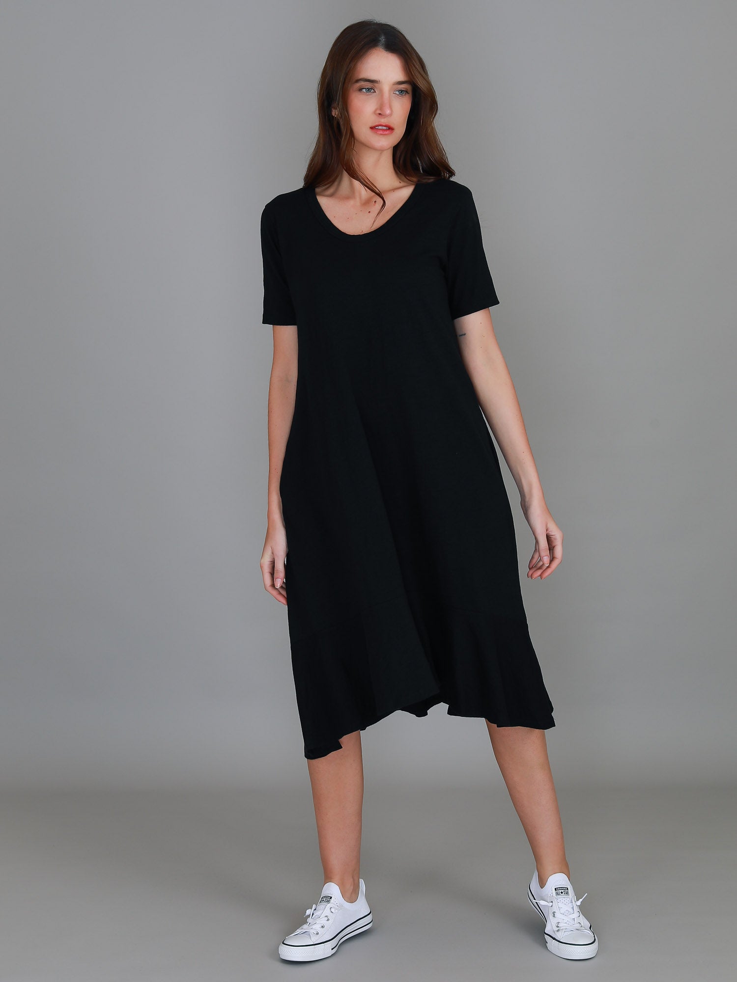 black dress cotton #color_black