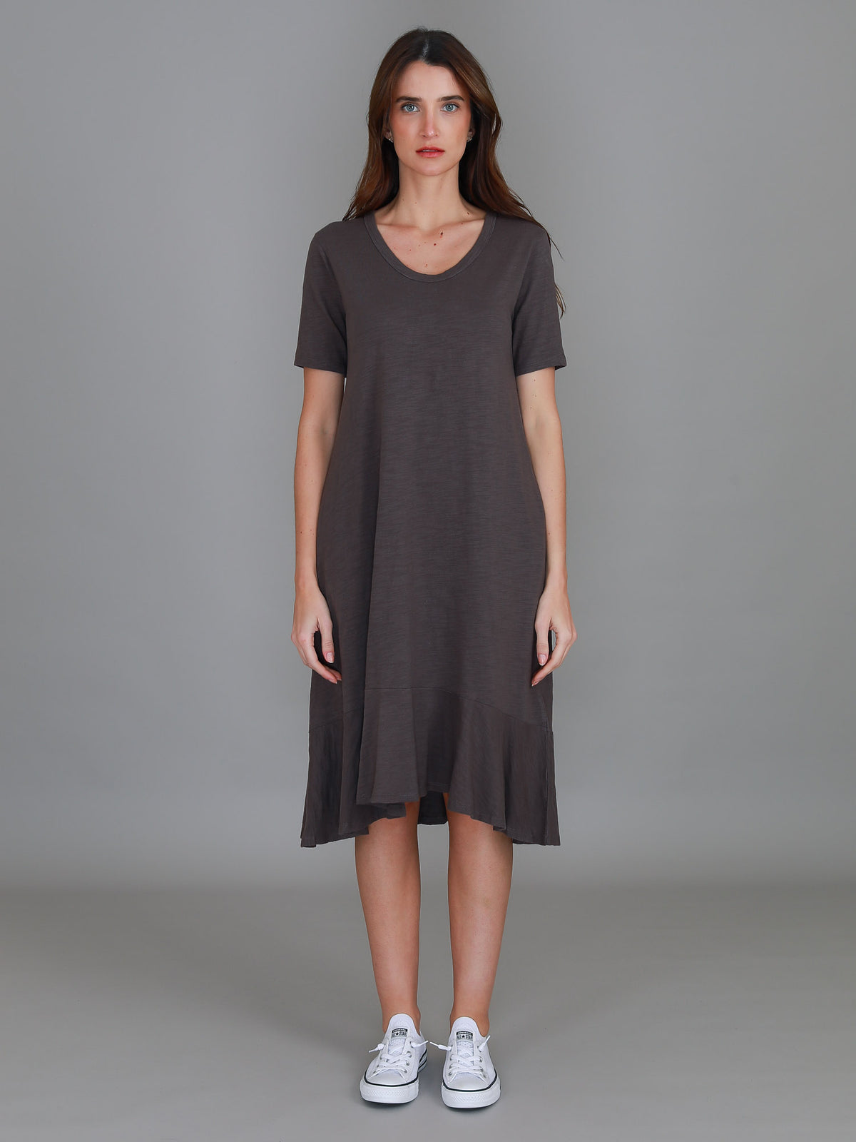 espresso knee length dress