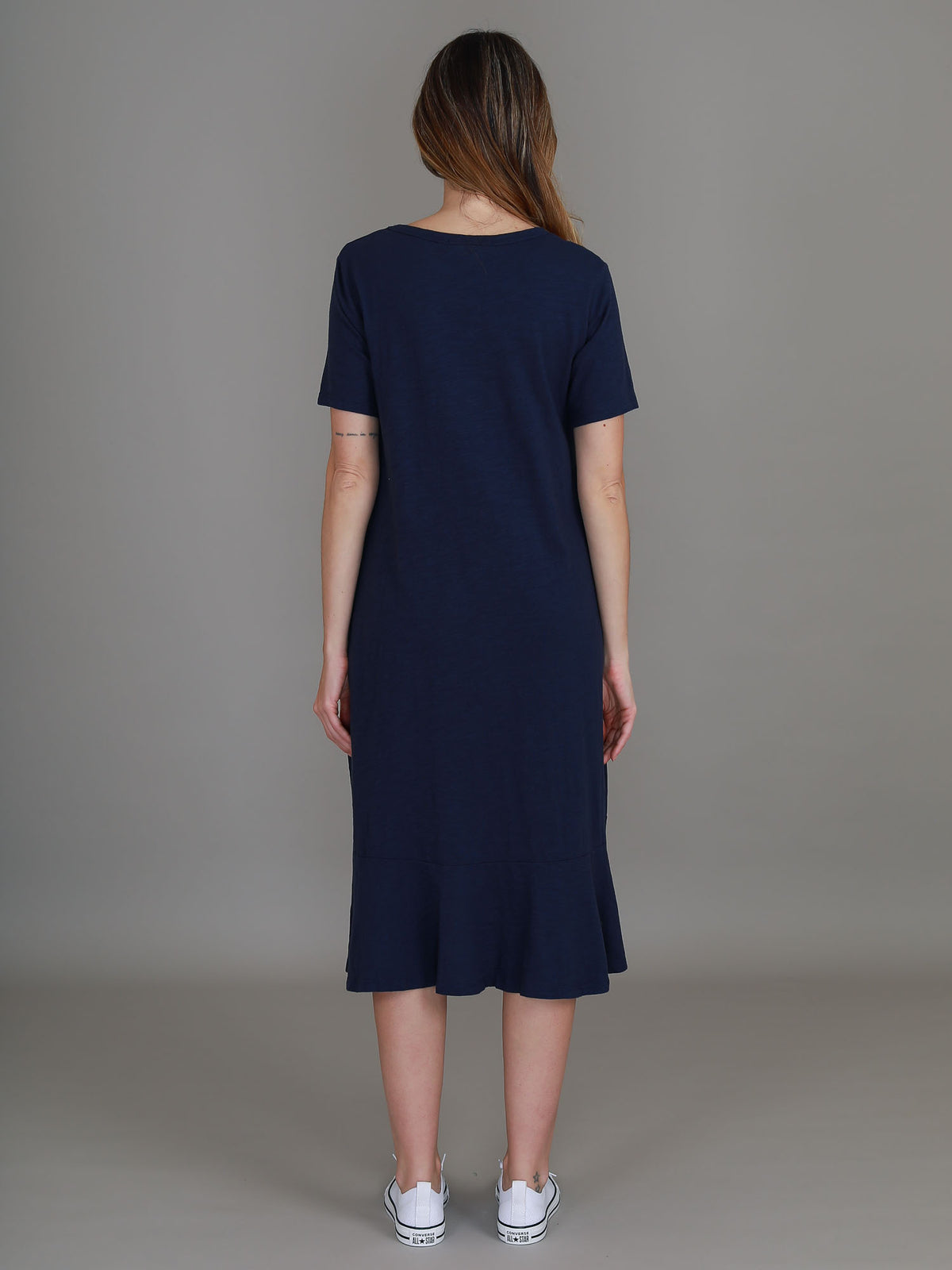navy summer dress