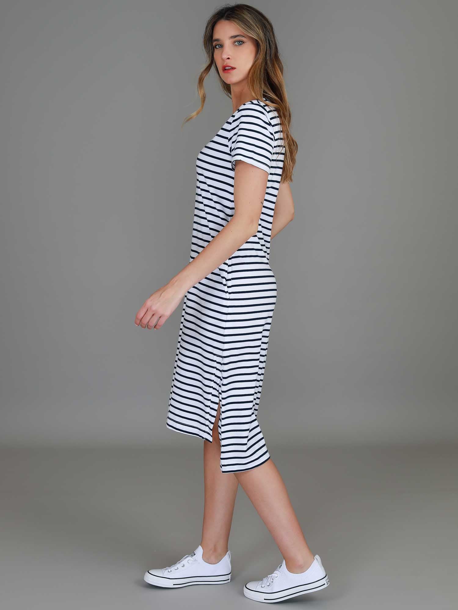 striped dresses #color_nautic stripe