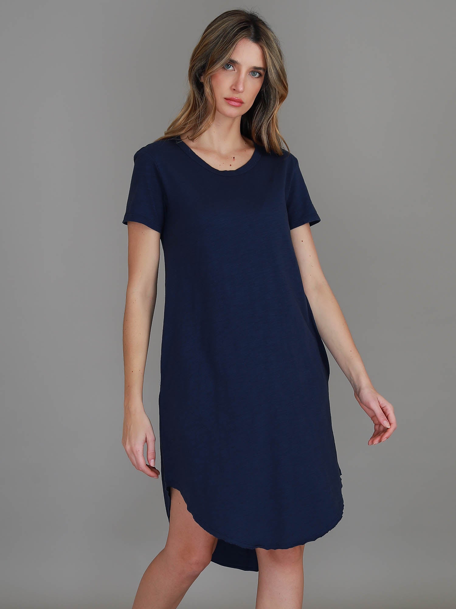 womens navy dress #color_navy