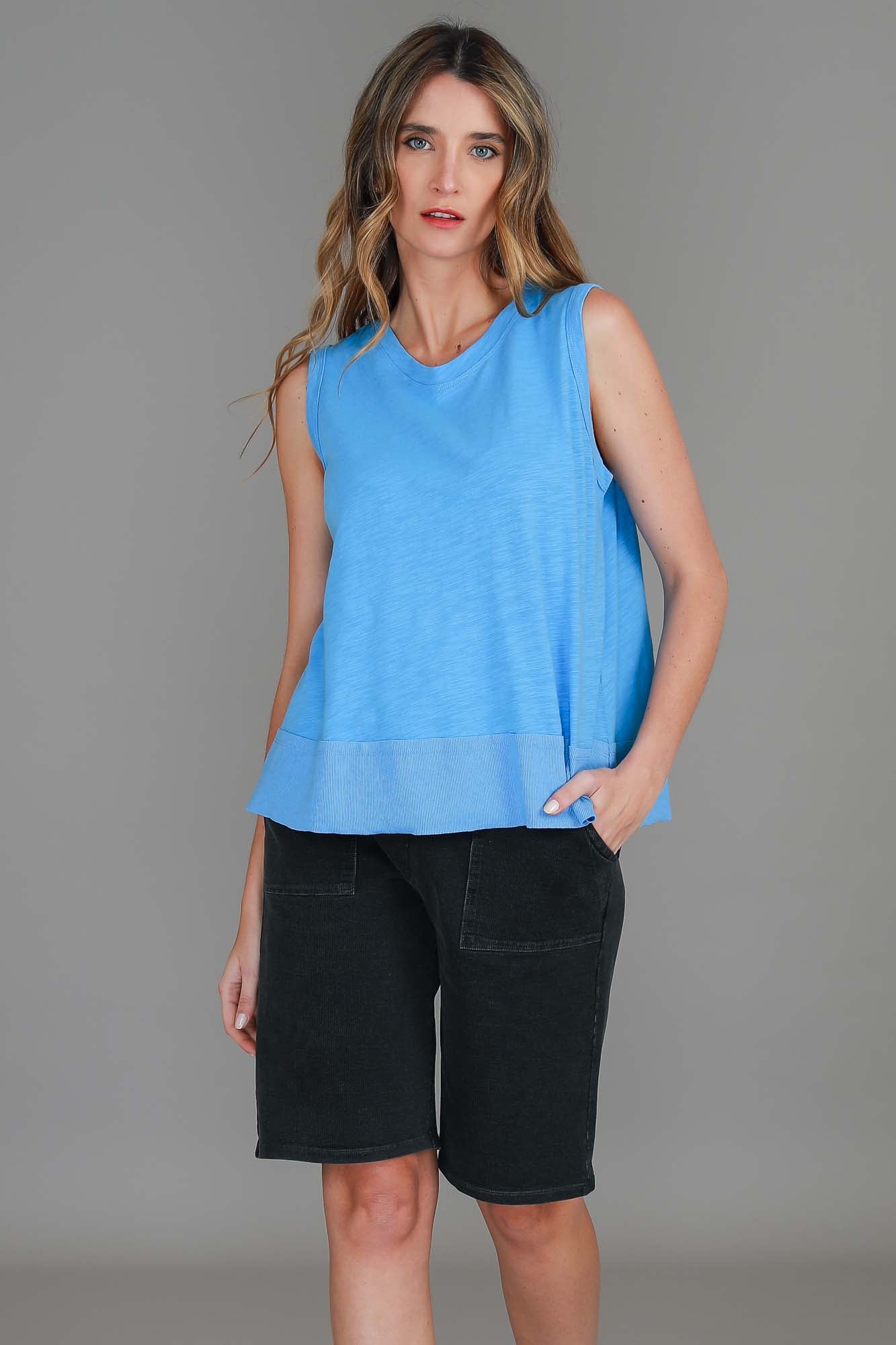 baby blue t shirt #color_cornflower blue