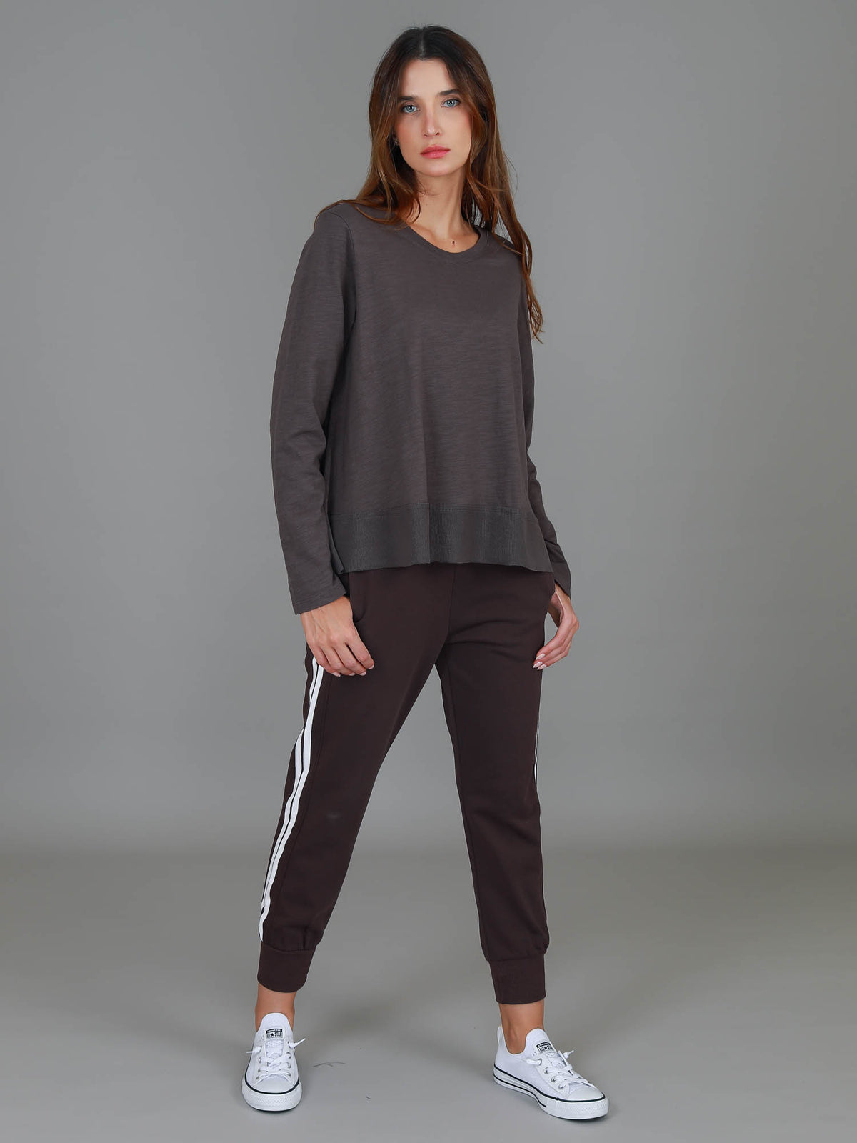 cotton long sleeve top