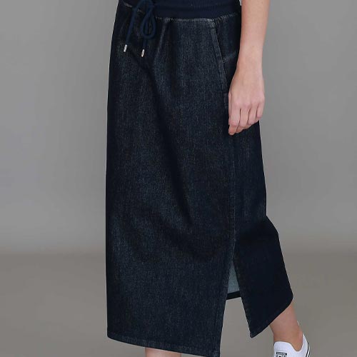 Roberta Denim Midi Skirt size guide