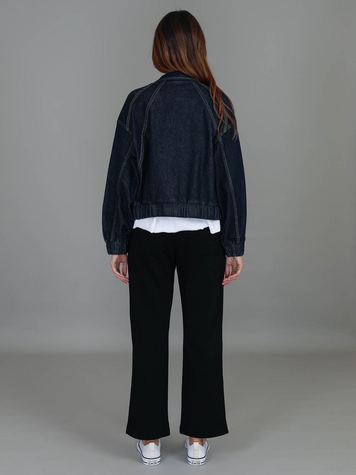 dark wash denim jacket