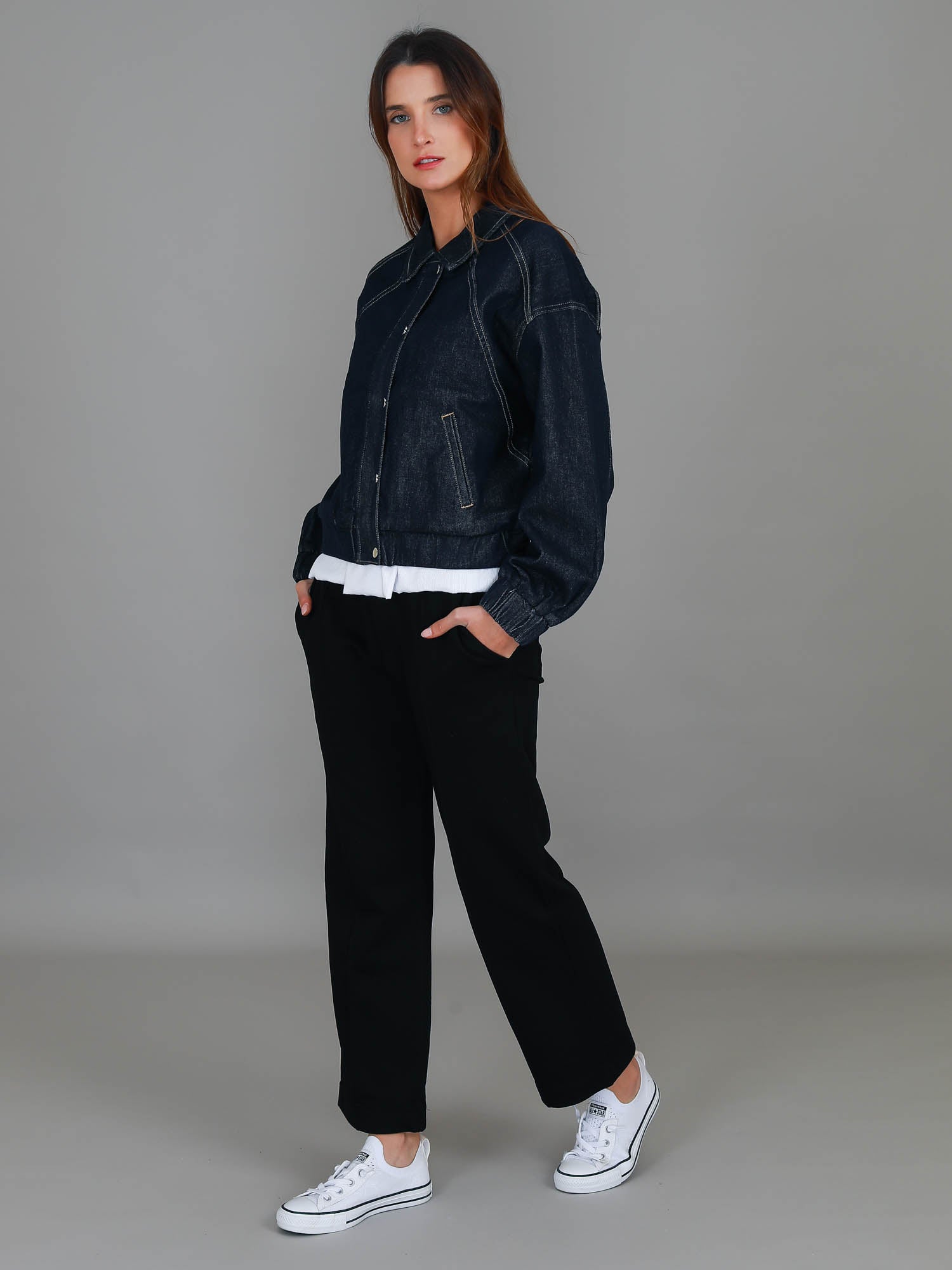 denim.jacket women #color_dark denim