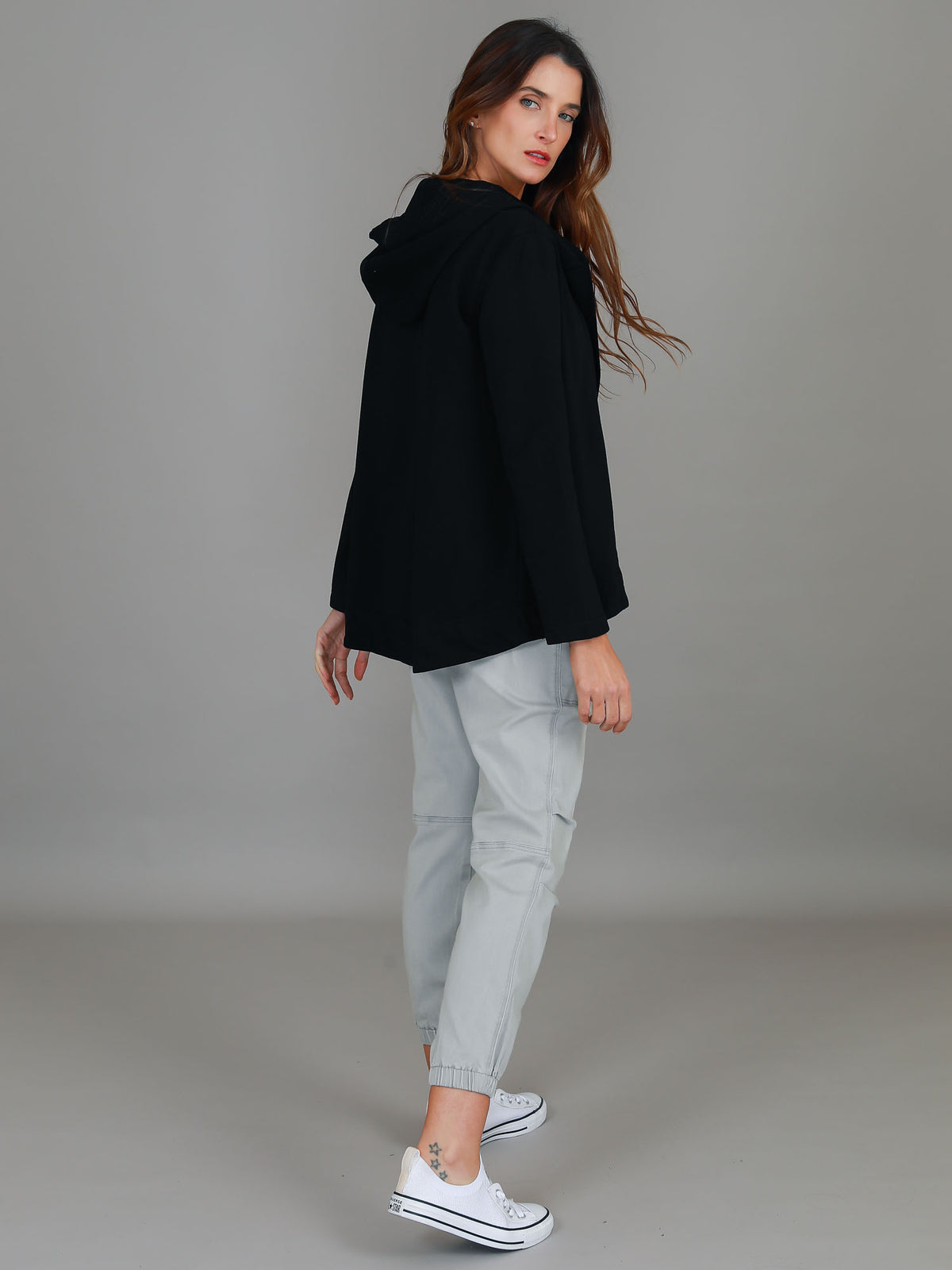 cotton hooded jacket