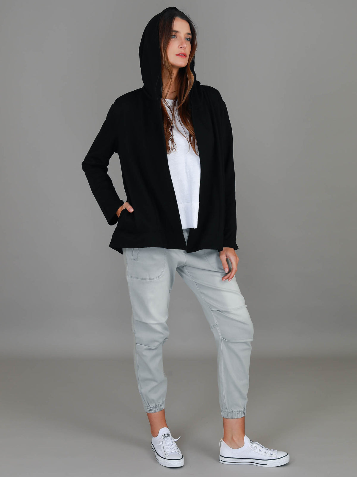 hooded jacket