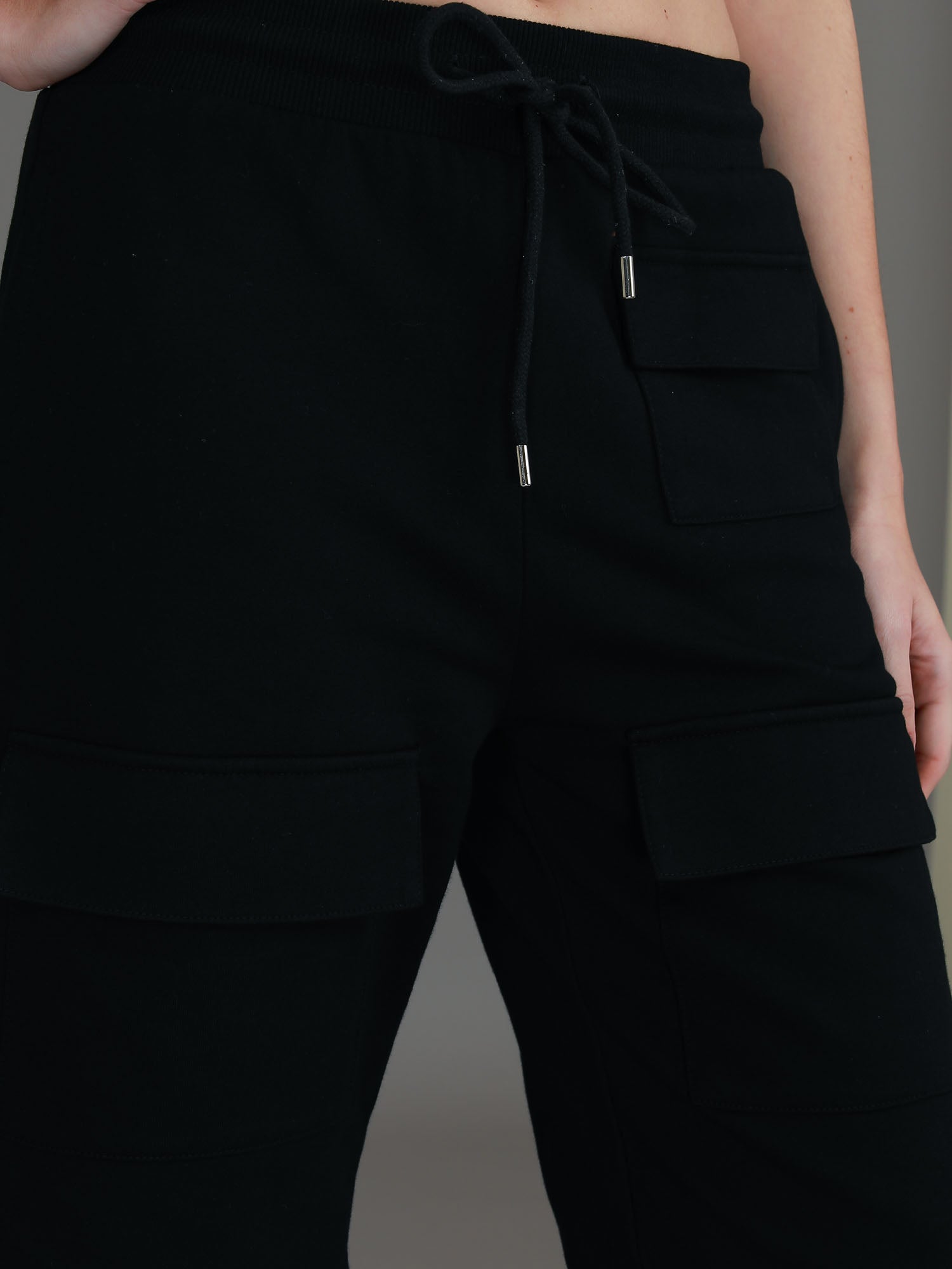 cargo shorts women #color_black