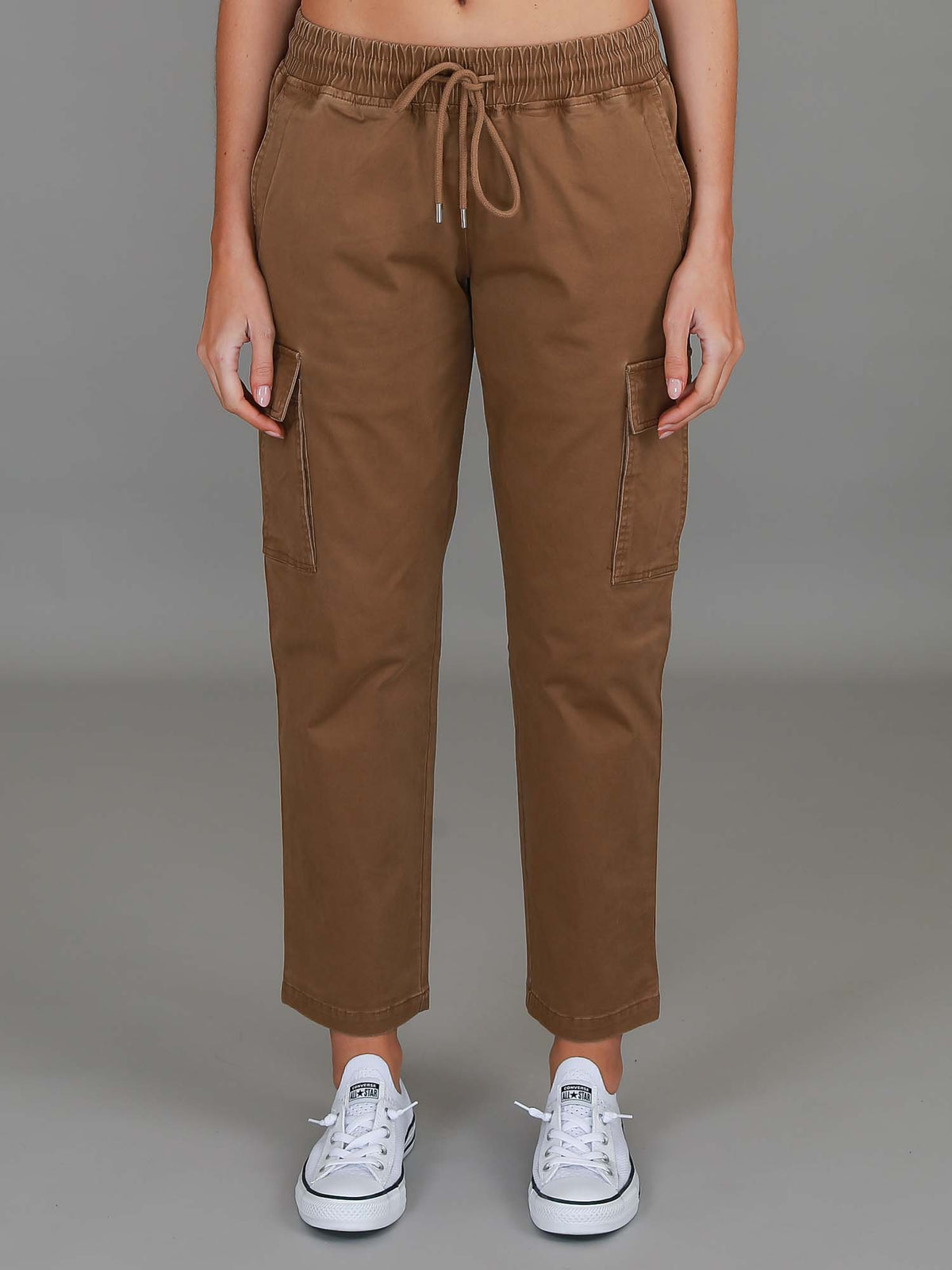 drawstring cargo pants