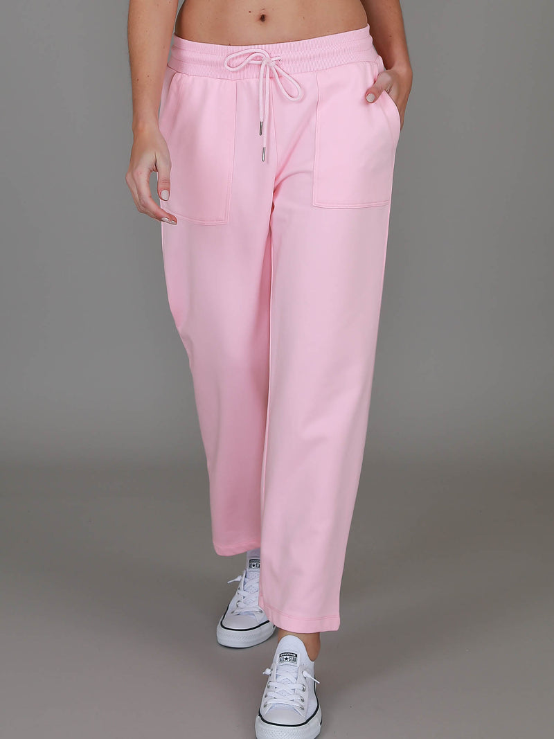 pink lounge pants #color_powder pink