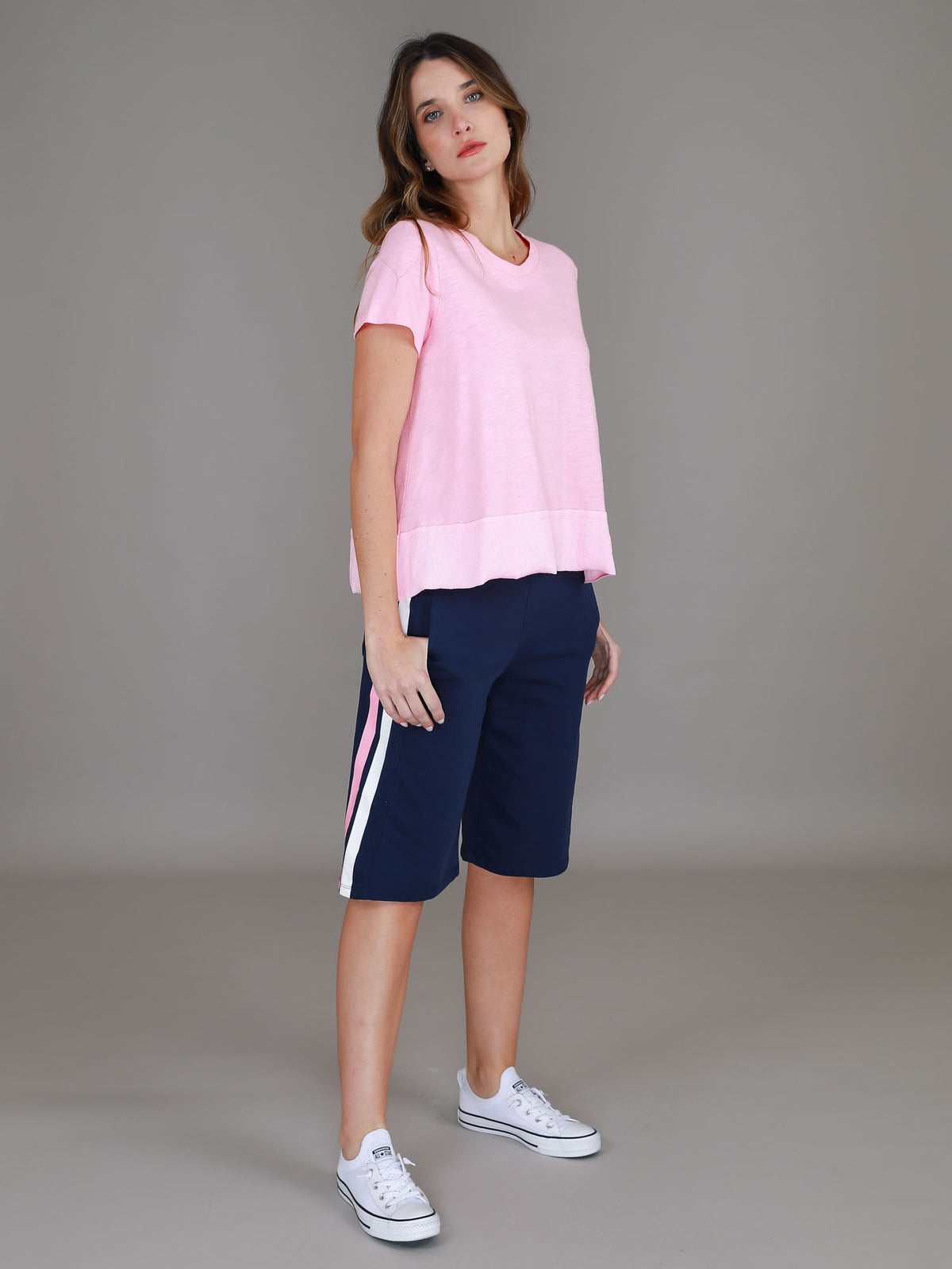 powder pink tee #color_powder pink