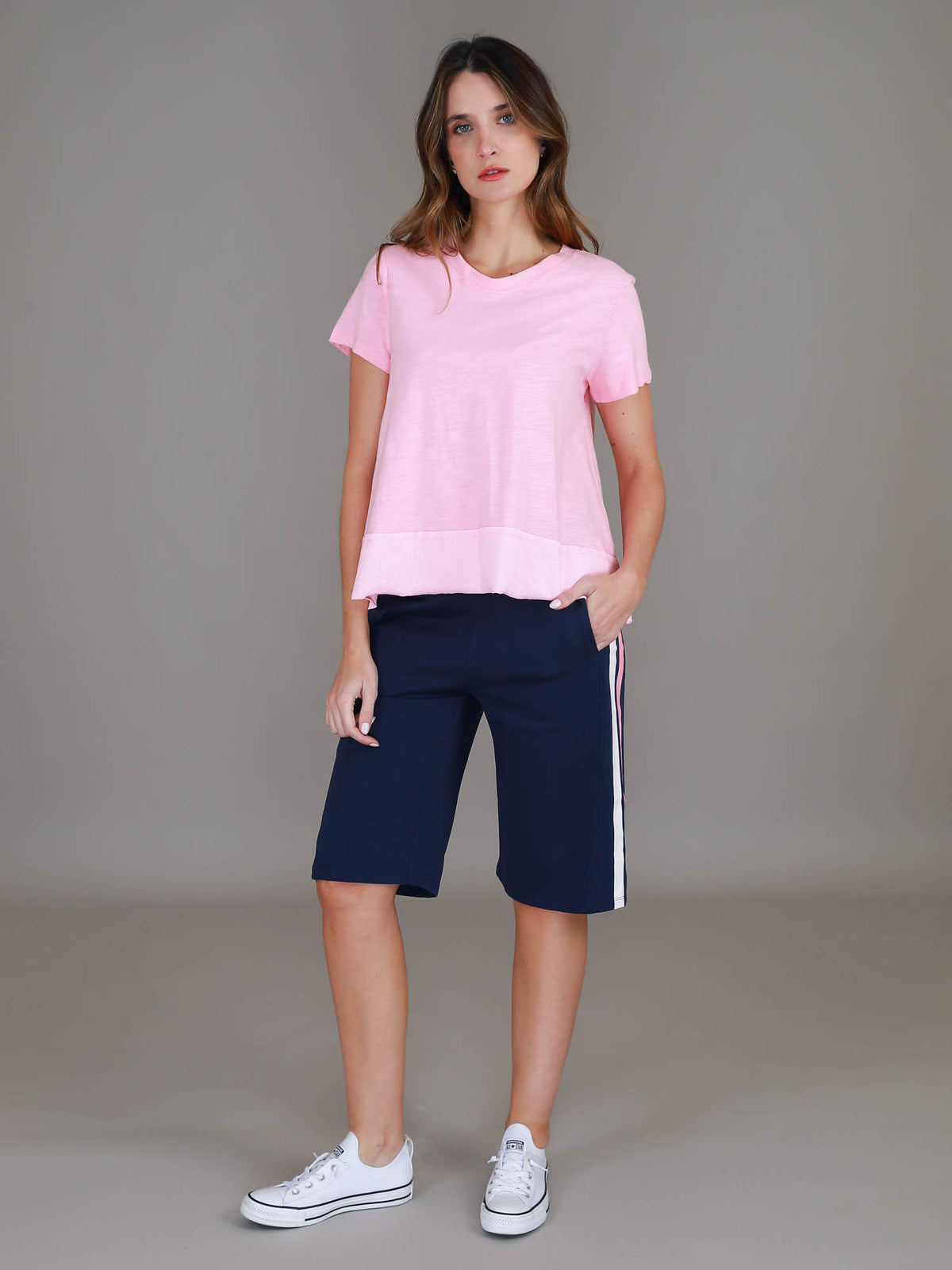 blush pink crop tee #color_powder pink