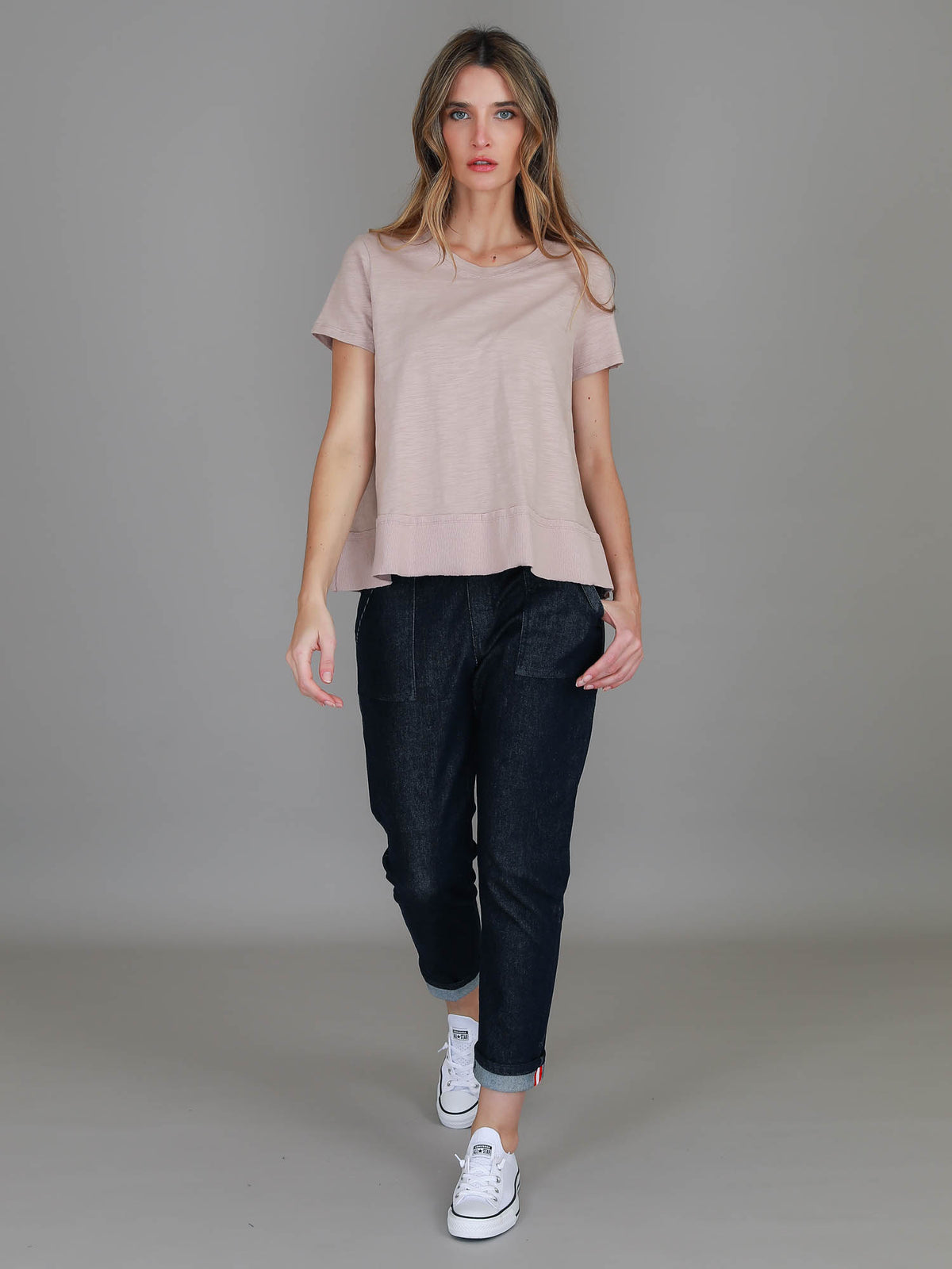 beige t shirt women