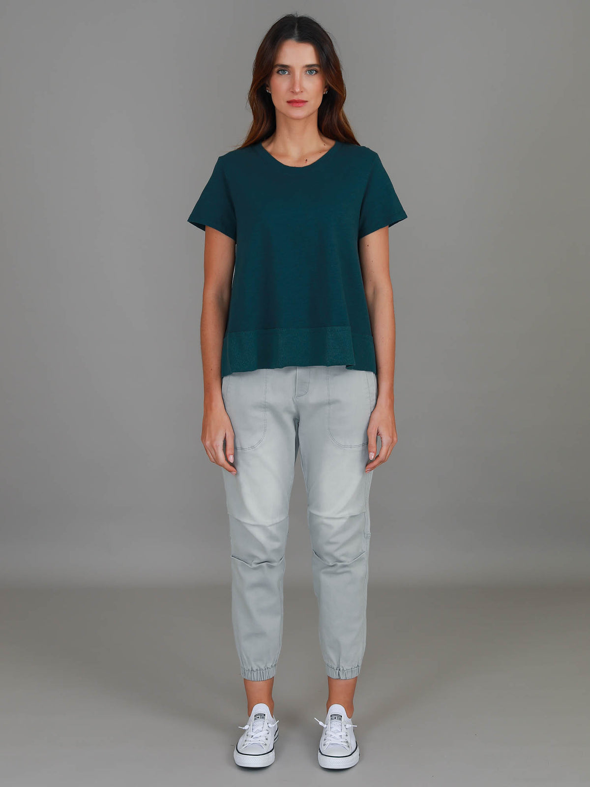teal tee