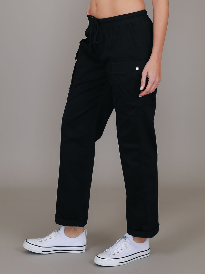 black cargo chino pants #color_black