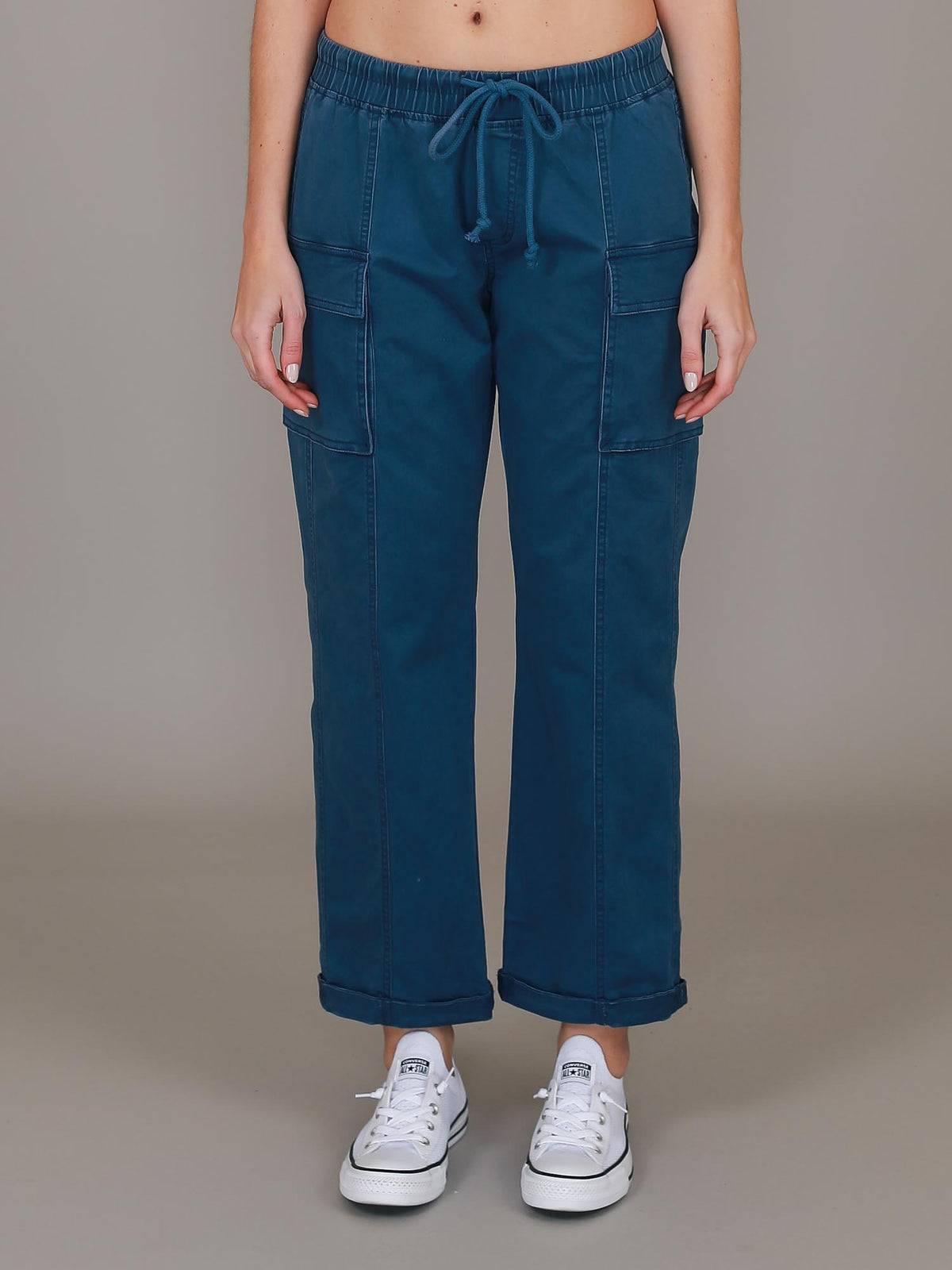 navy cargo pants