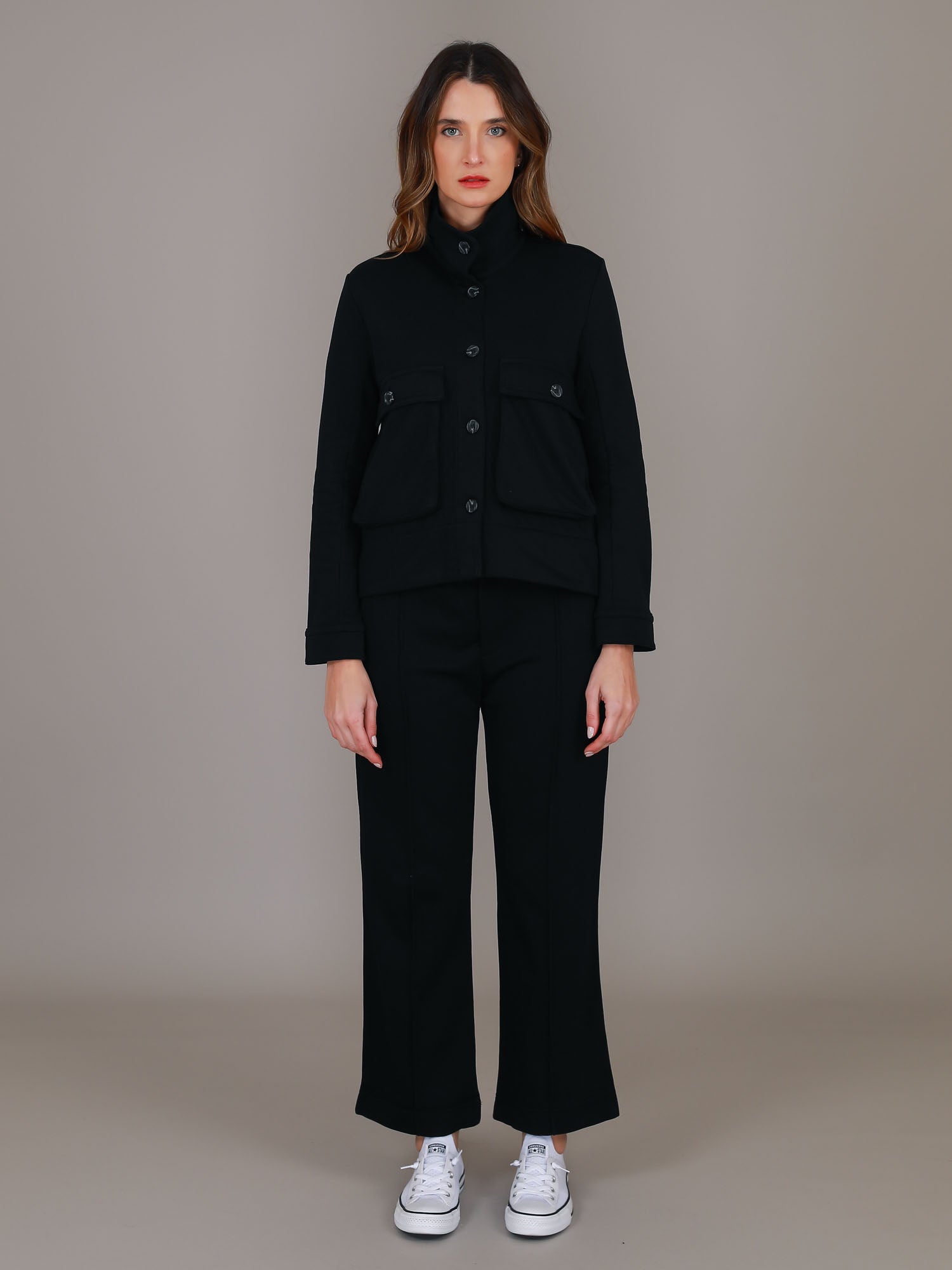 black cargo jacket #color_black