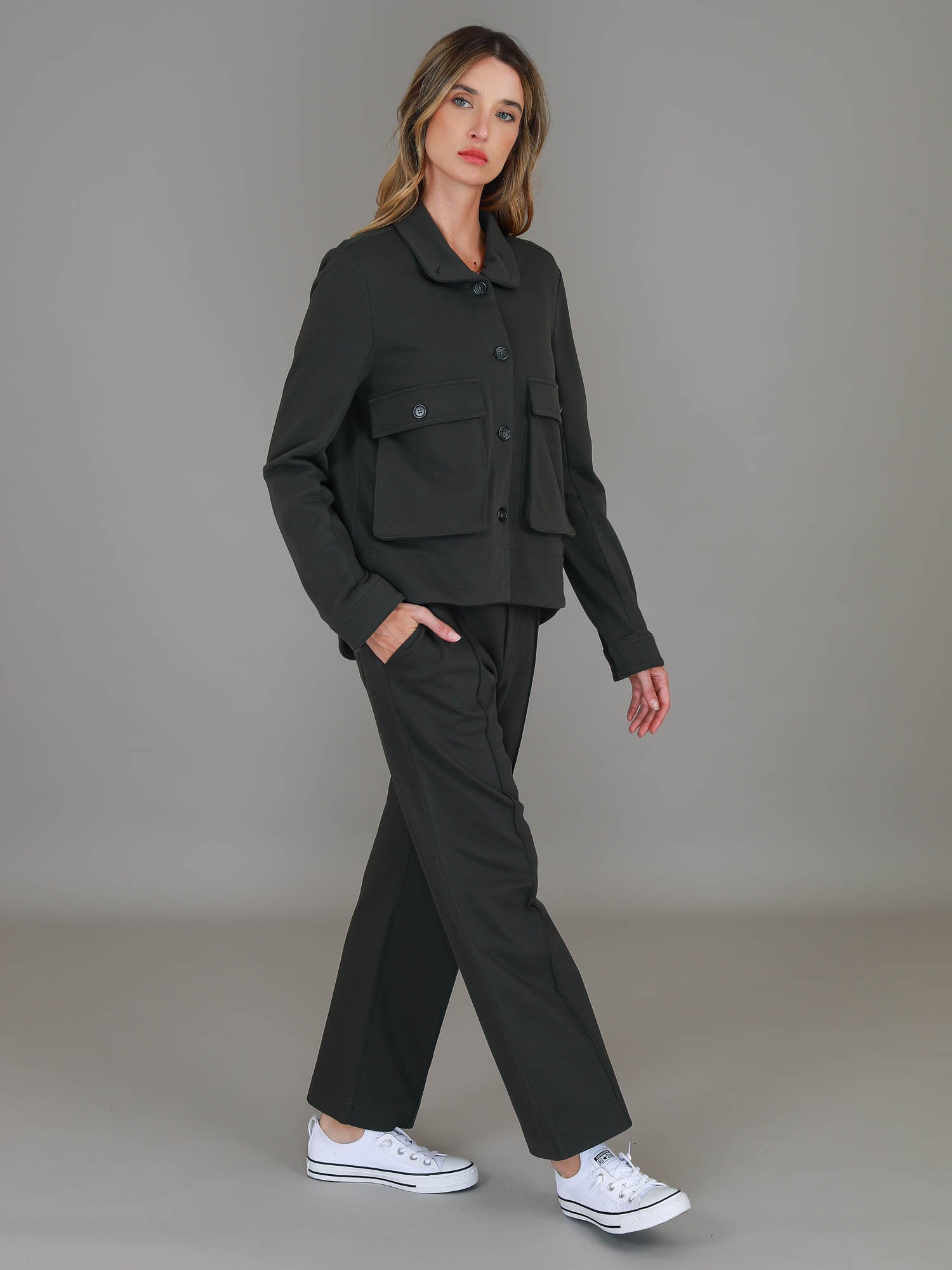 utility coat #color_dark khaki