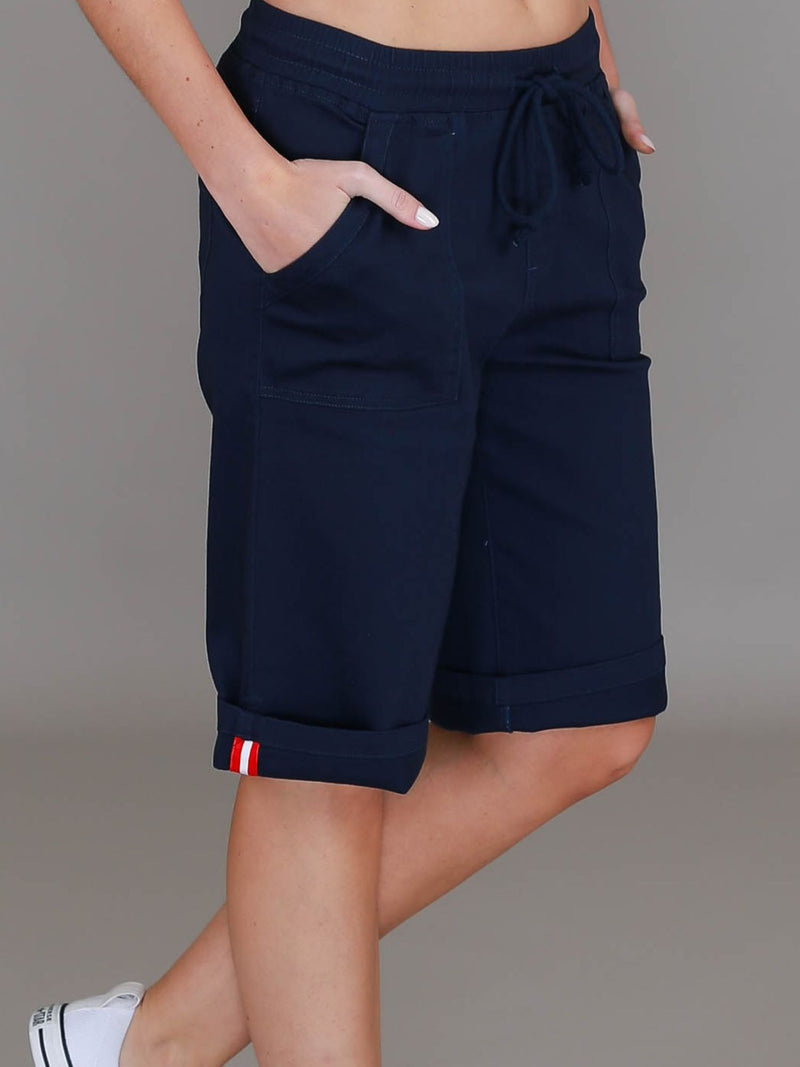 navy chino shorts #color_deep navy