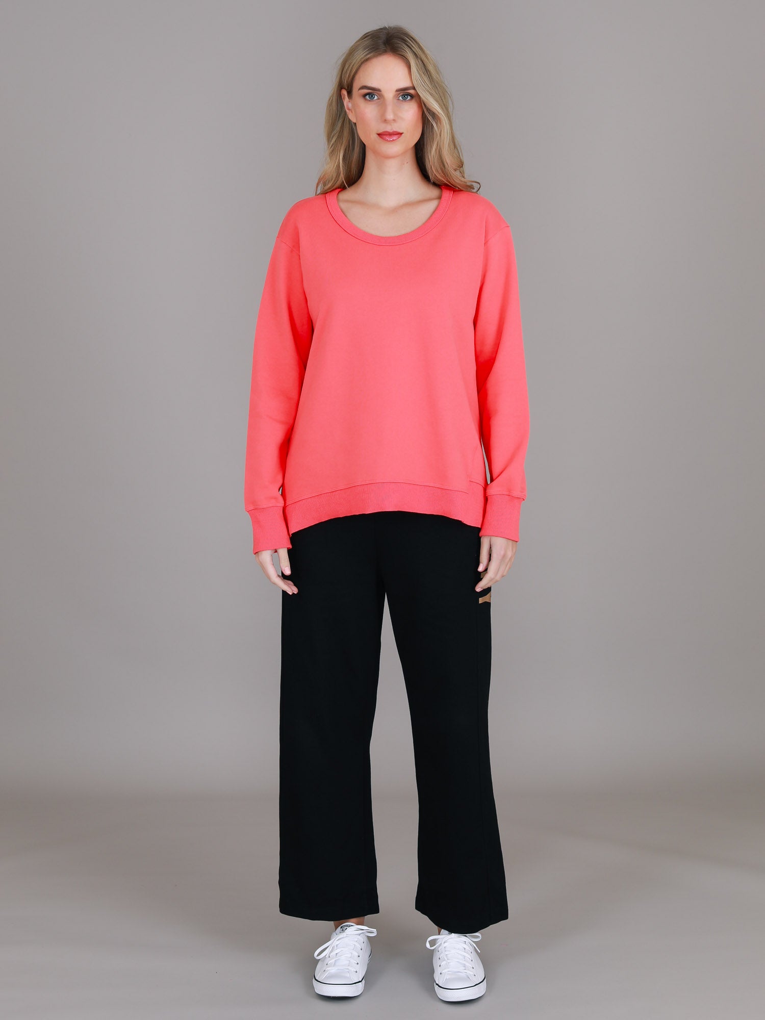 soft jumpers #color_poppy red