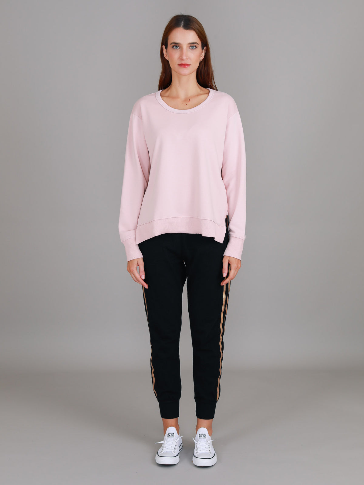 marshmallow crewneck jumper