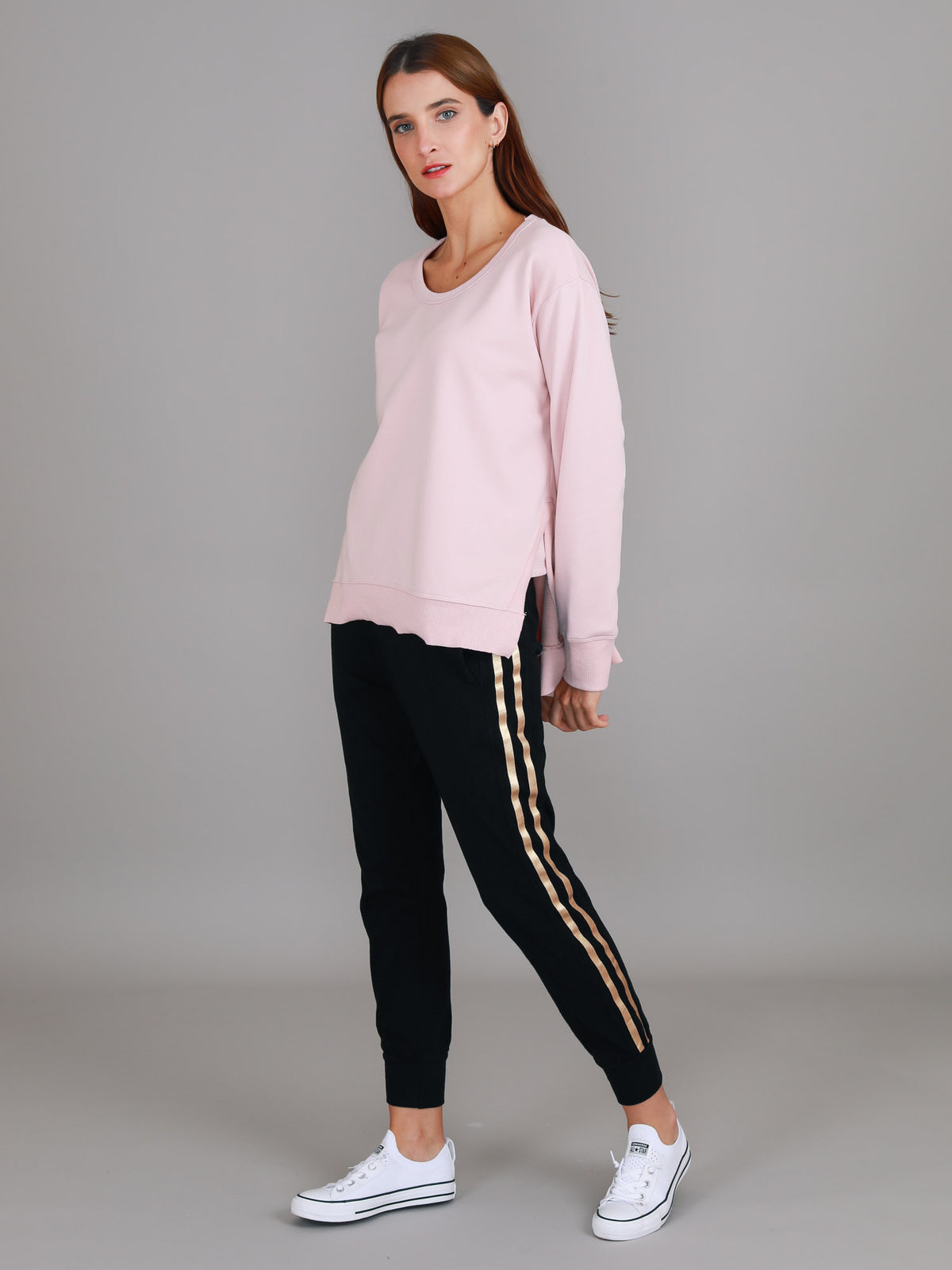 marshmallow french terry sweatshirt