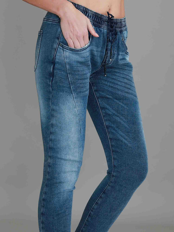 Margot Drawstring Jogger Jeans