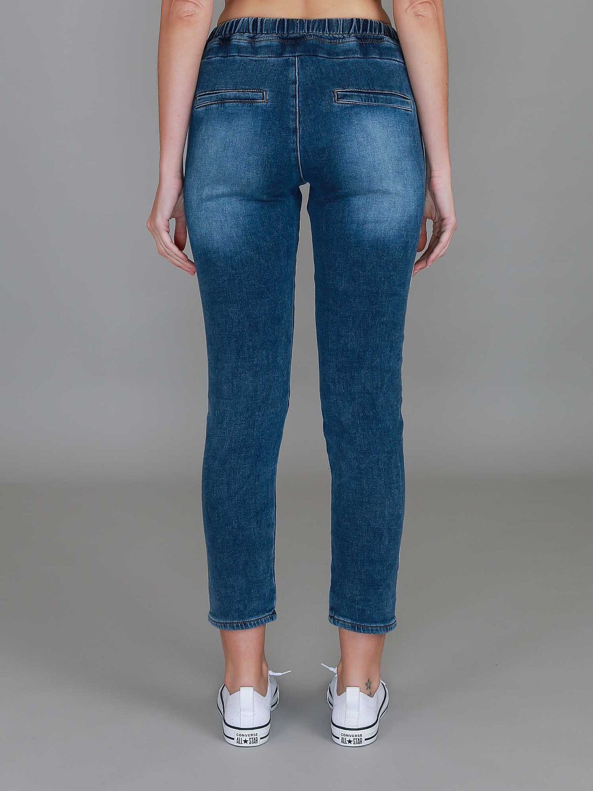 vintage denim joggers