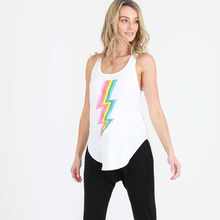 Charlie Graphic Tank Top size guide