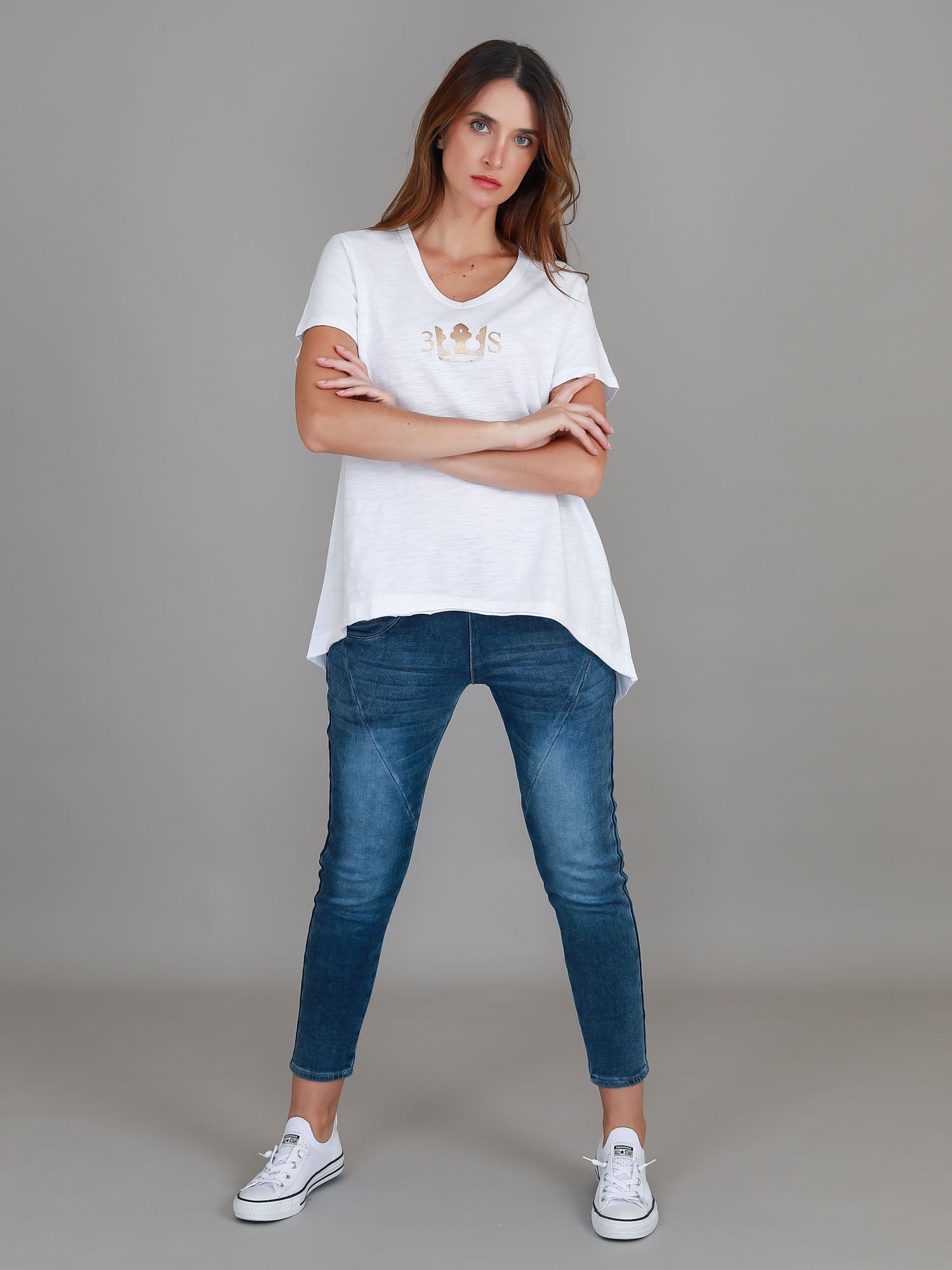 white v neck t shirts #color_white